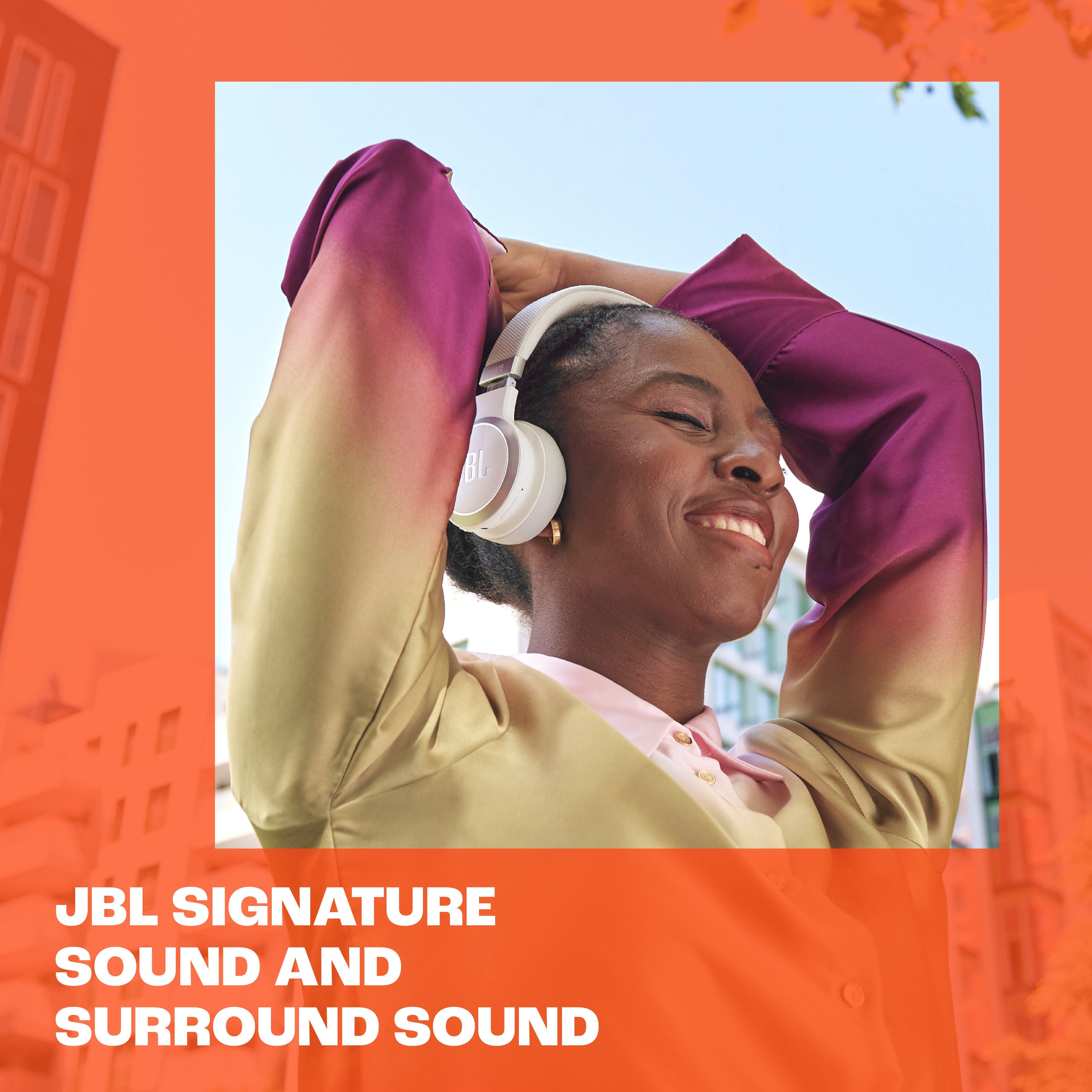 JBL LIVE 670NC On-Ear-Kopfhörer (Bluetooth On-Ear-Kopfhörer)