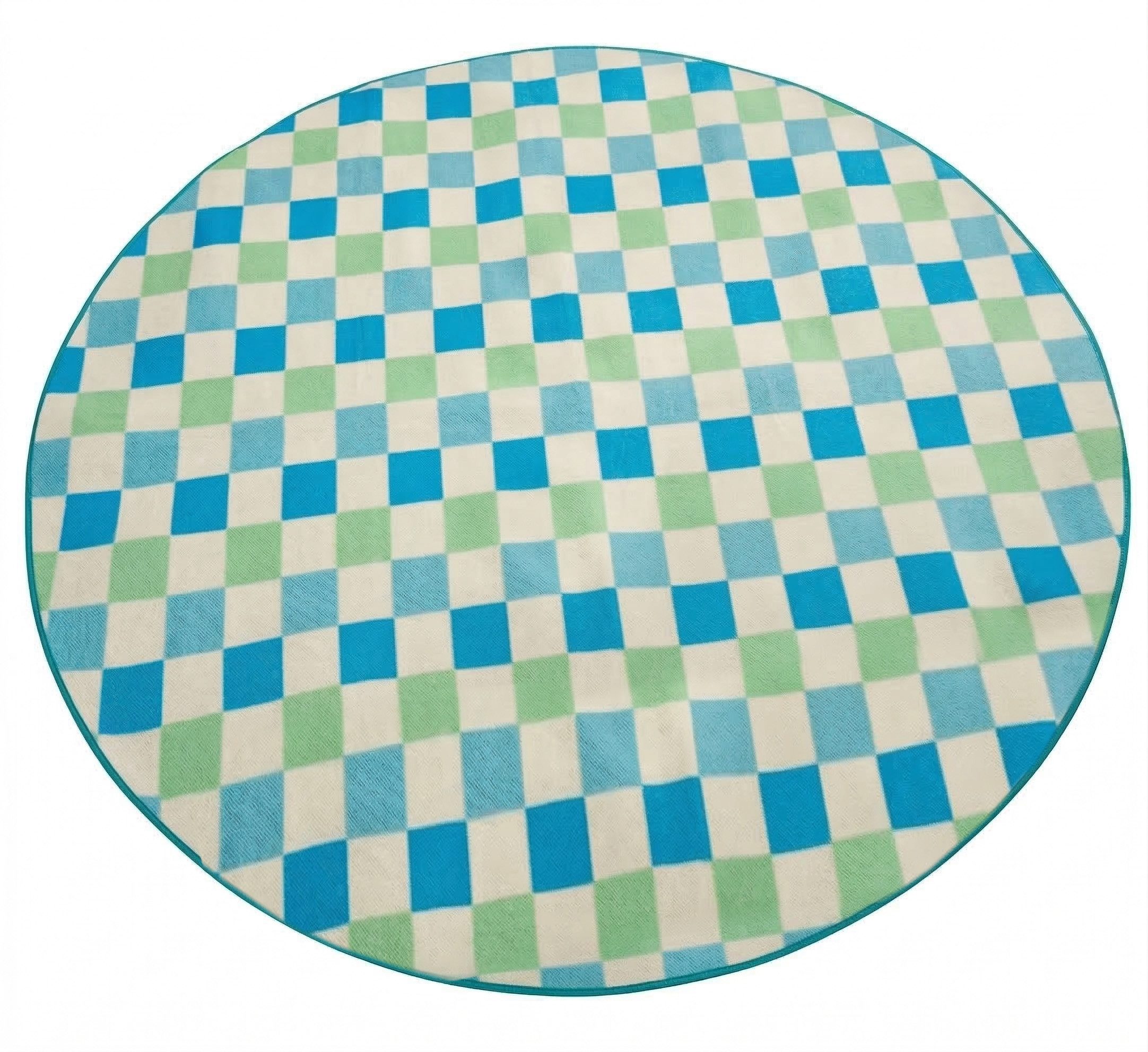 Picknickdecke Picknickdecke mit wasserfester Unterseite, 200 x 200 cm // Ø 175 cm, Home Creation, wasserabweisende Stranddecke, Campingdecke, Strandmatte