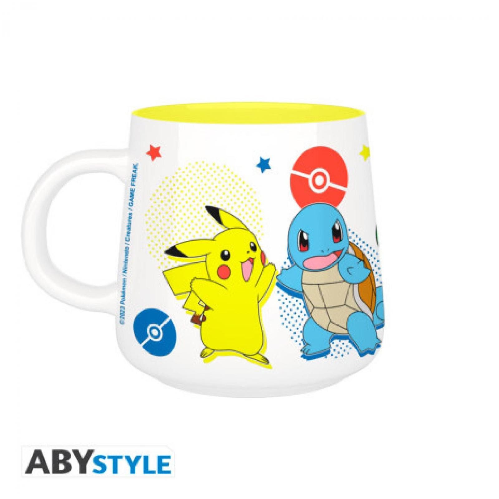 ABYstyle Tasse POKEMON - Breakfast Set Tasse + Bowl - Pikachu & Kanto Starters