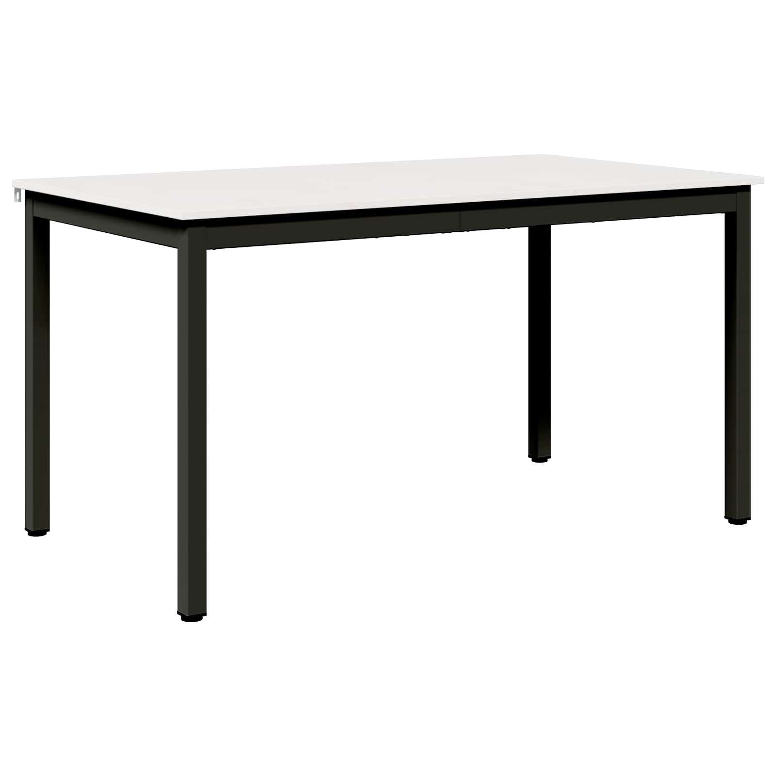 vidaXL Esstisch Esstisch Weiß 140 x 80 x 75 cm Massives Kiefernholz (1-St)