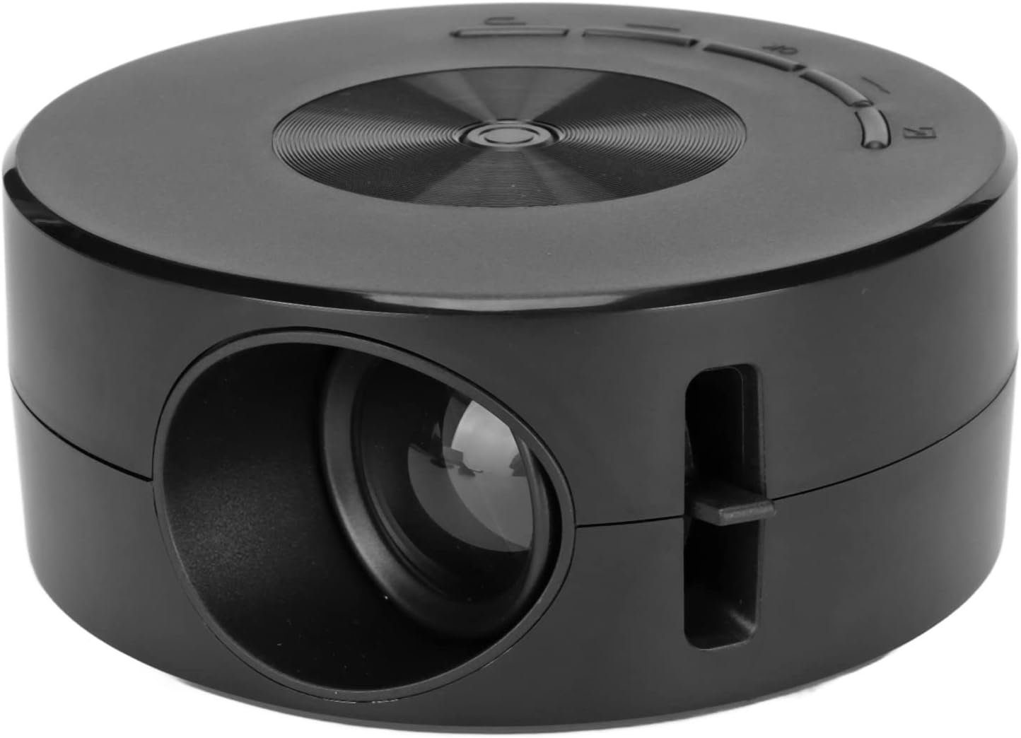ASHATA LED-Heimkino Portabler Projektor (Mit eingebautem Lautsprecher und HD-Qualität)