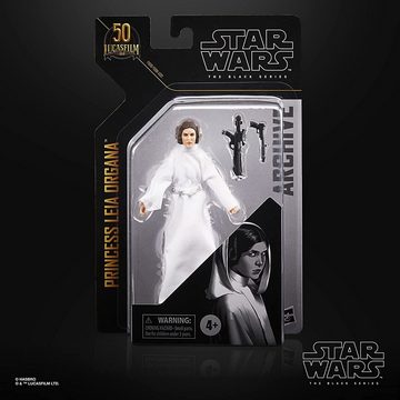 Hasbro Actionfigur Star Wars: The Black Series - Princess Leia Organa - 50. Jubiläum Lucasfilm