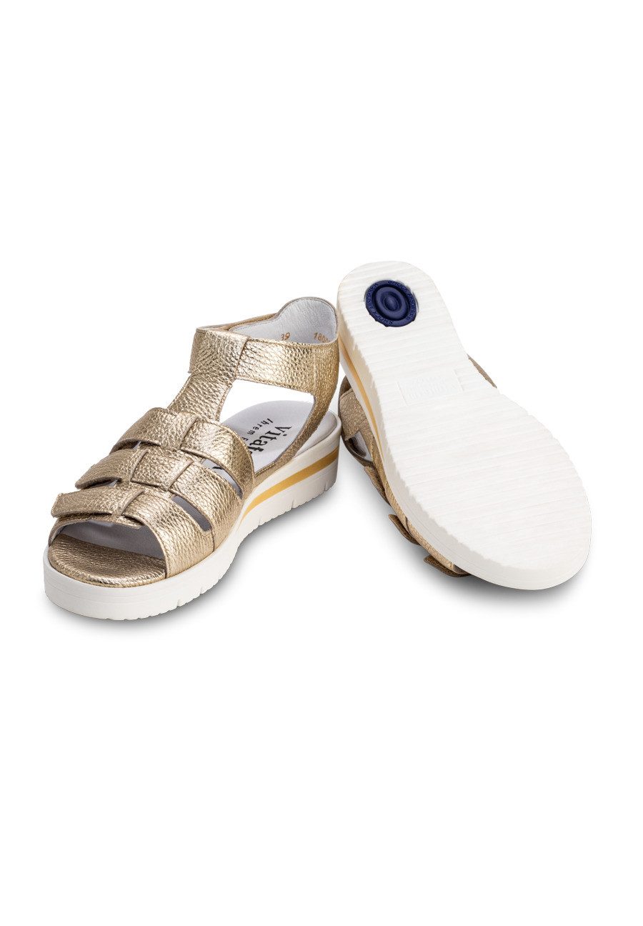 vitaform Damen Sandaletten Hirschleder Sandalette