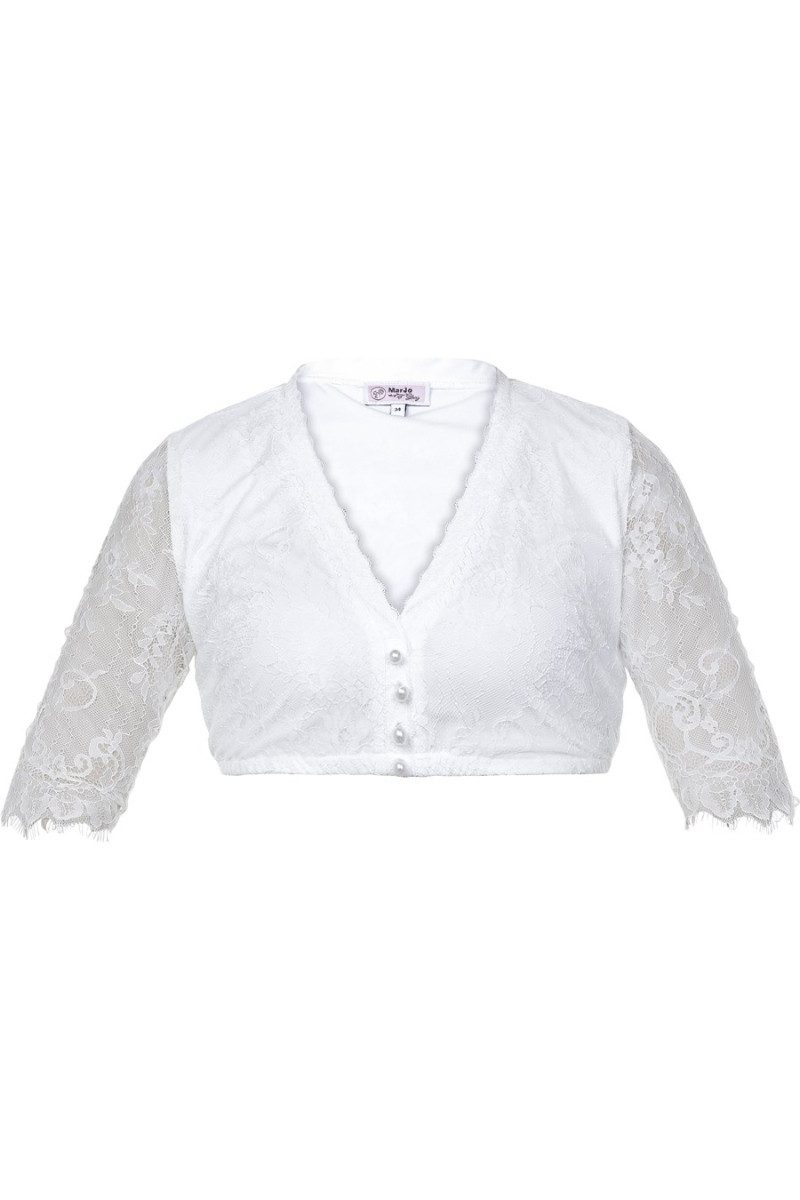 MarJo Dirndlbluse Dirndlbluse - LAURENA-DORO - offweiß günstig online kaufen
