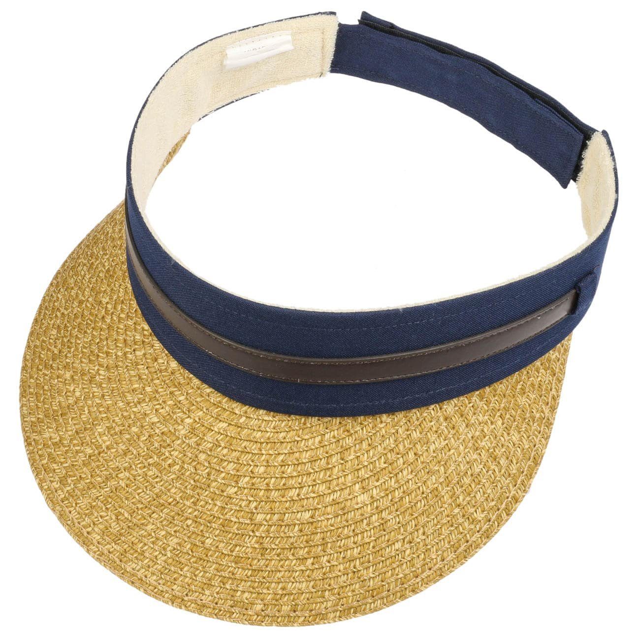 Lipodo mit Visor Schirm natur-dunkelblau (1-St) Visor