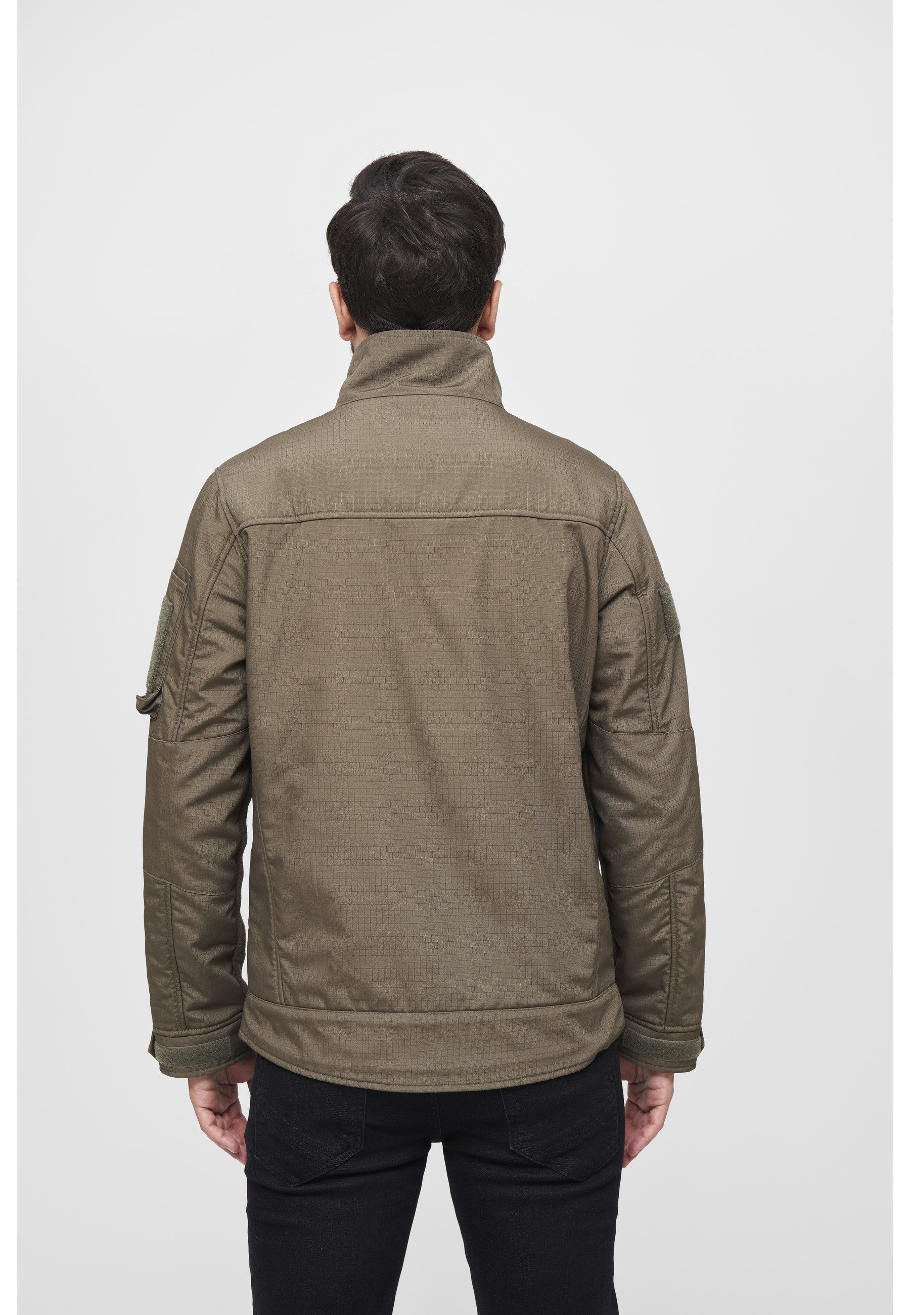 Brandit Allwetterjacke Brandit Herren Fleecejacket Ripstop (1-St)
