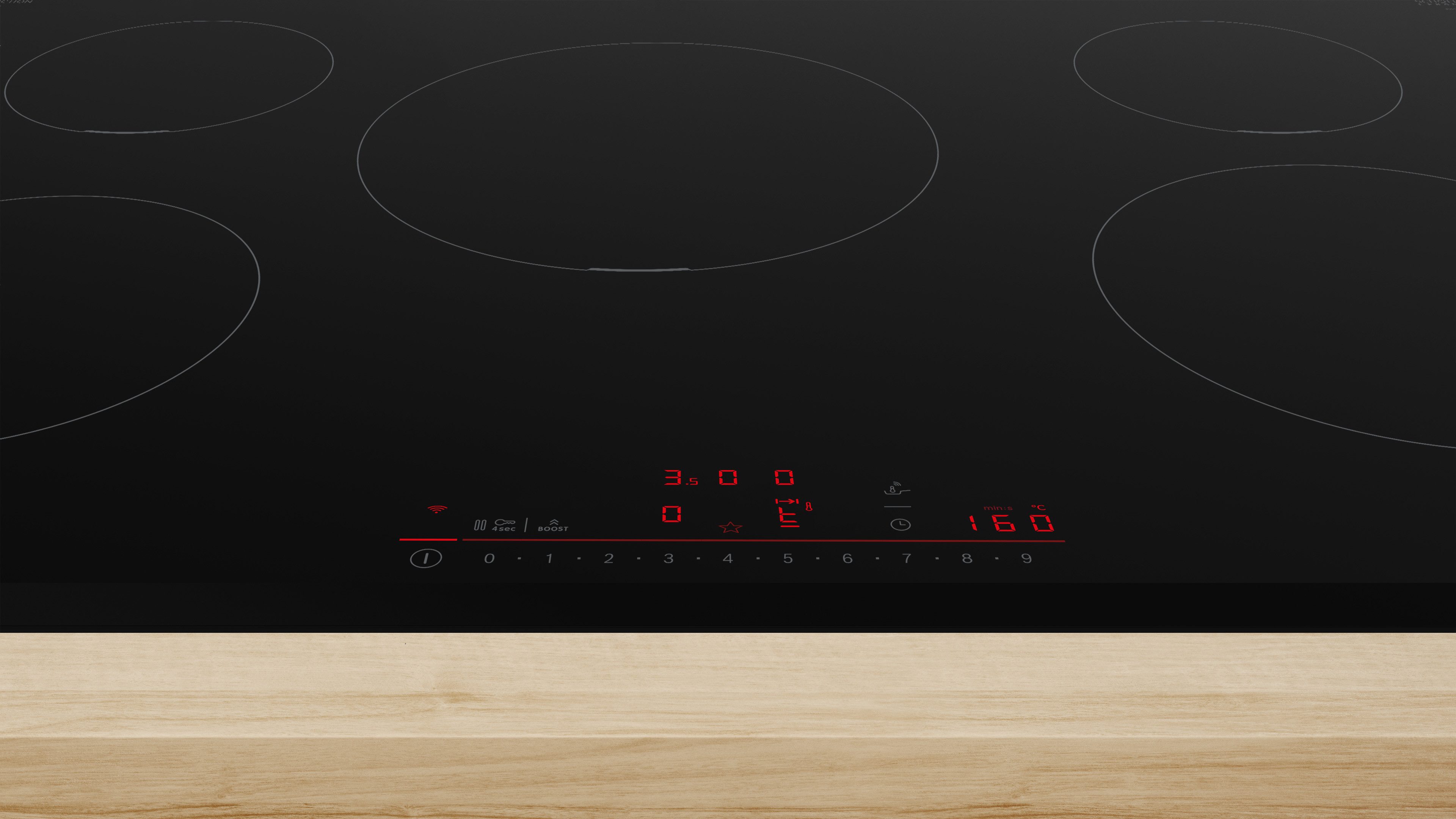 BOSCH Induktions-Kochfeld Serie 6 PIV831HC1E, DirectSelect für einfachen Bedienkomfort & PerfectFry-Bratsensor