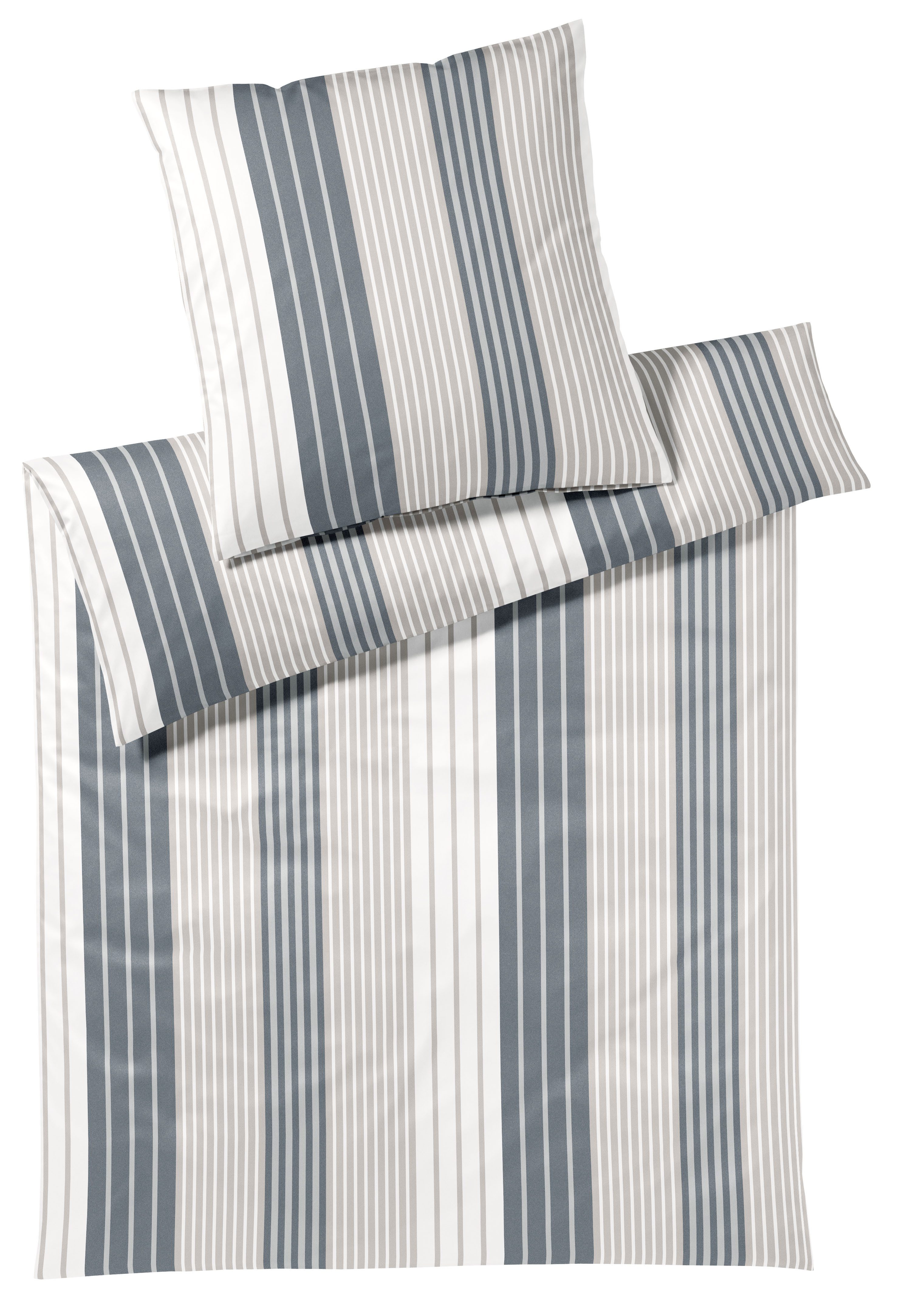 Elegante Bettwäsche Range, Jersey, 2 teilig, angenehmes Hautgefühl