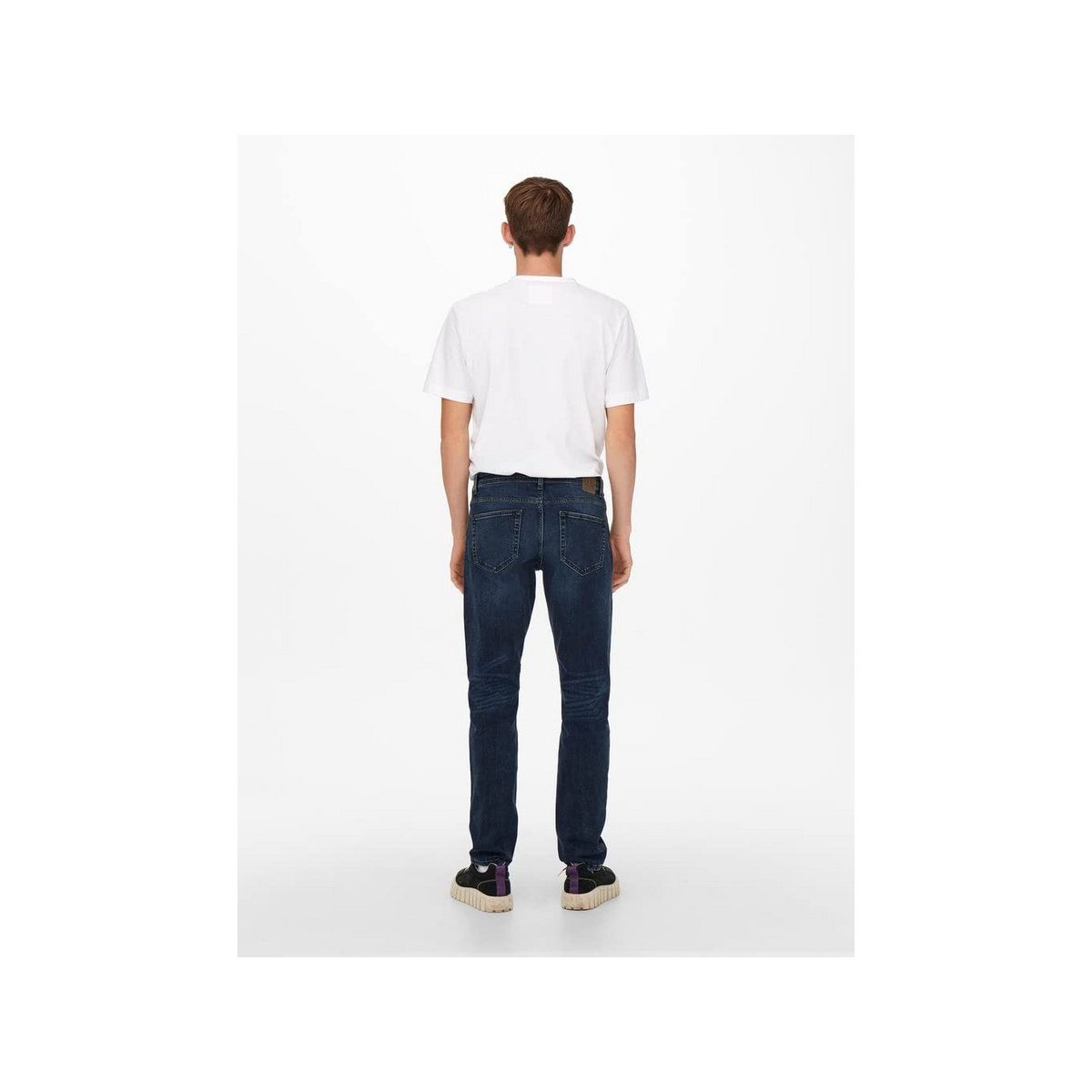 (1-tlg) blau Straight-Jeans ONLY SONS &