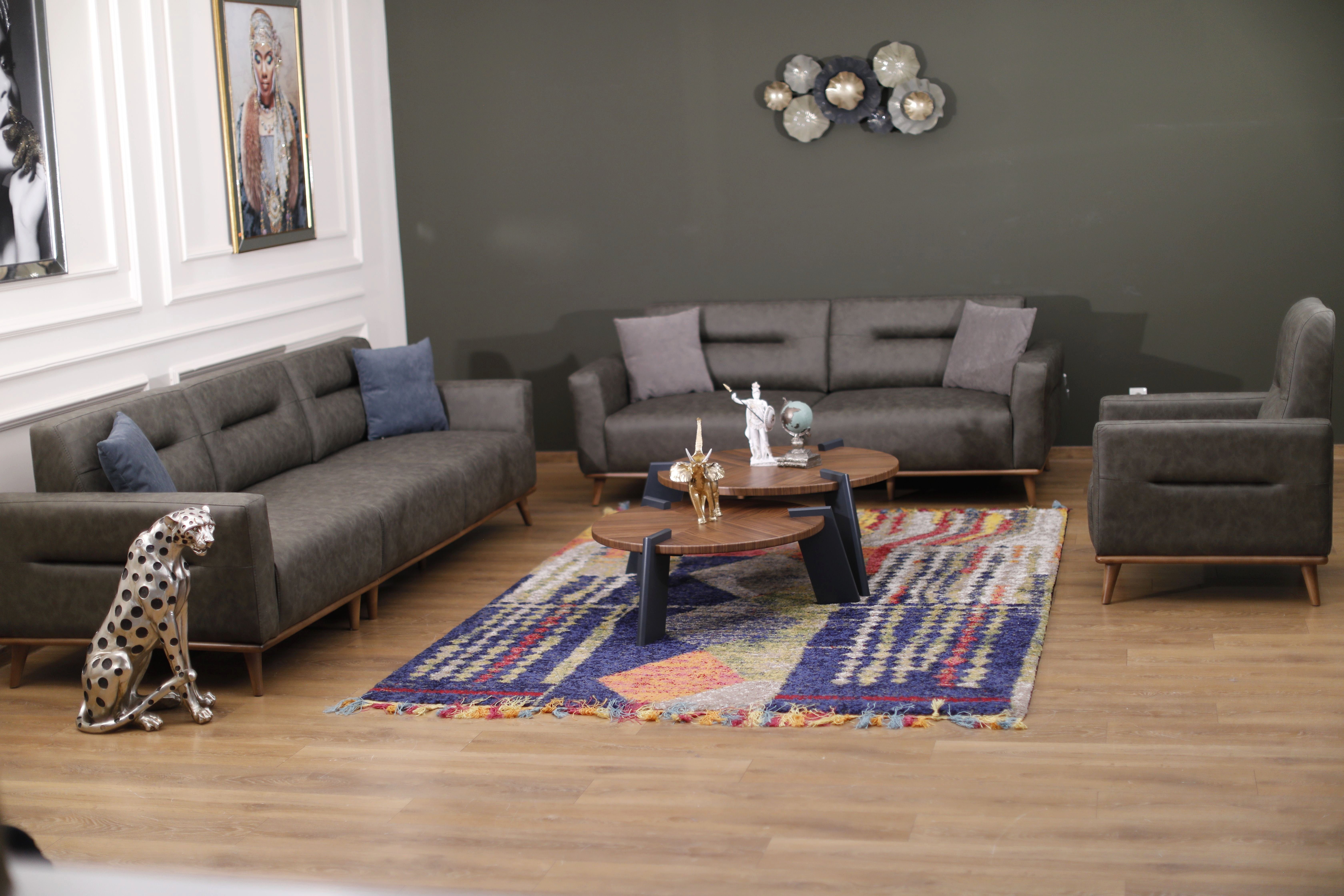 Möbeldreams Sofa Modernes Sofa-Set 3-2-1 / 3-3-1 / Verstellbare Rückenlehne