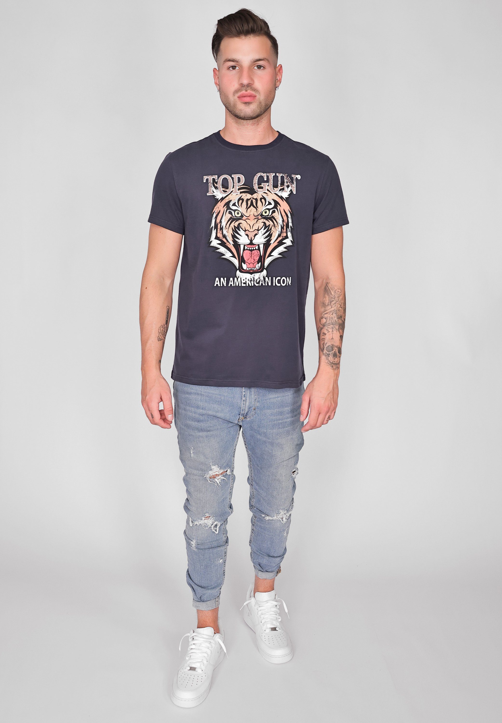 TOP GUN T-Shirt TG20213017. Reduzierter Preis € 31,95. Unverbindliche Preisempfehlung € 39,95