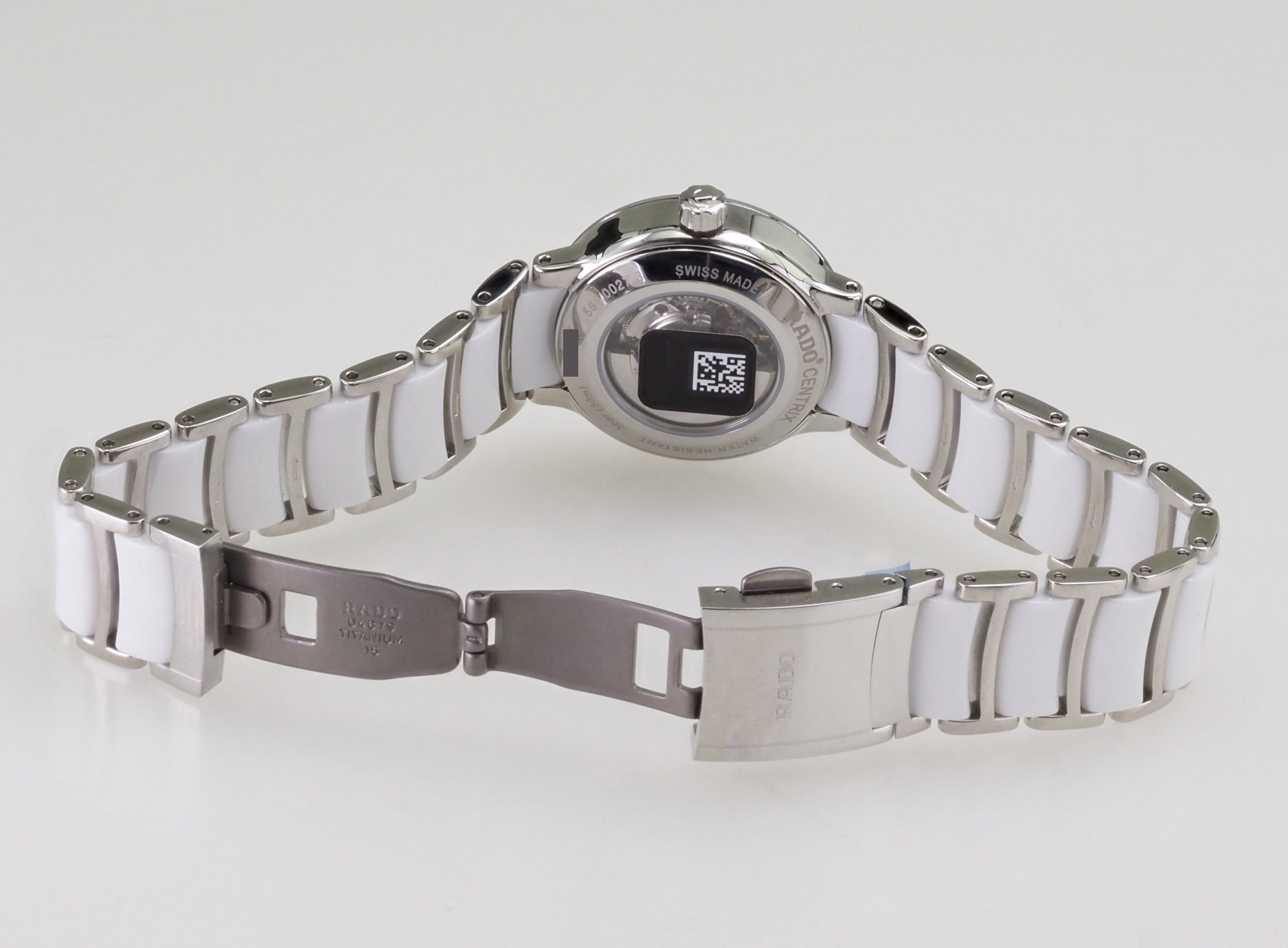 Rado Luxusuhr schweizer Damen Uhr Automatik R30027732 Centrix Diamant Ø 28 mm