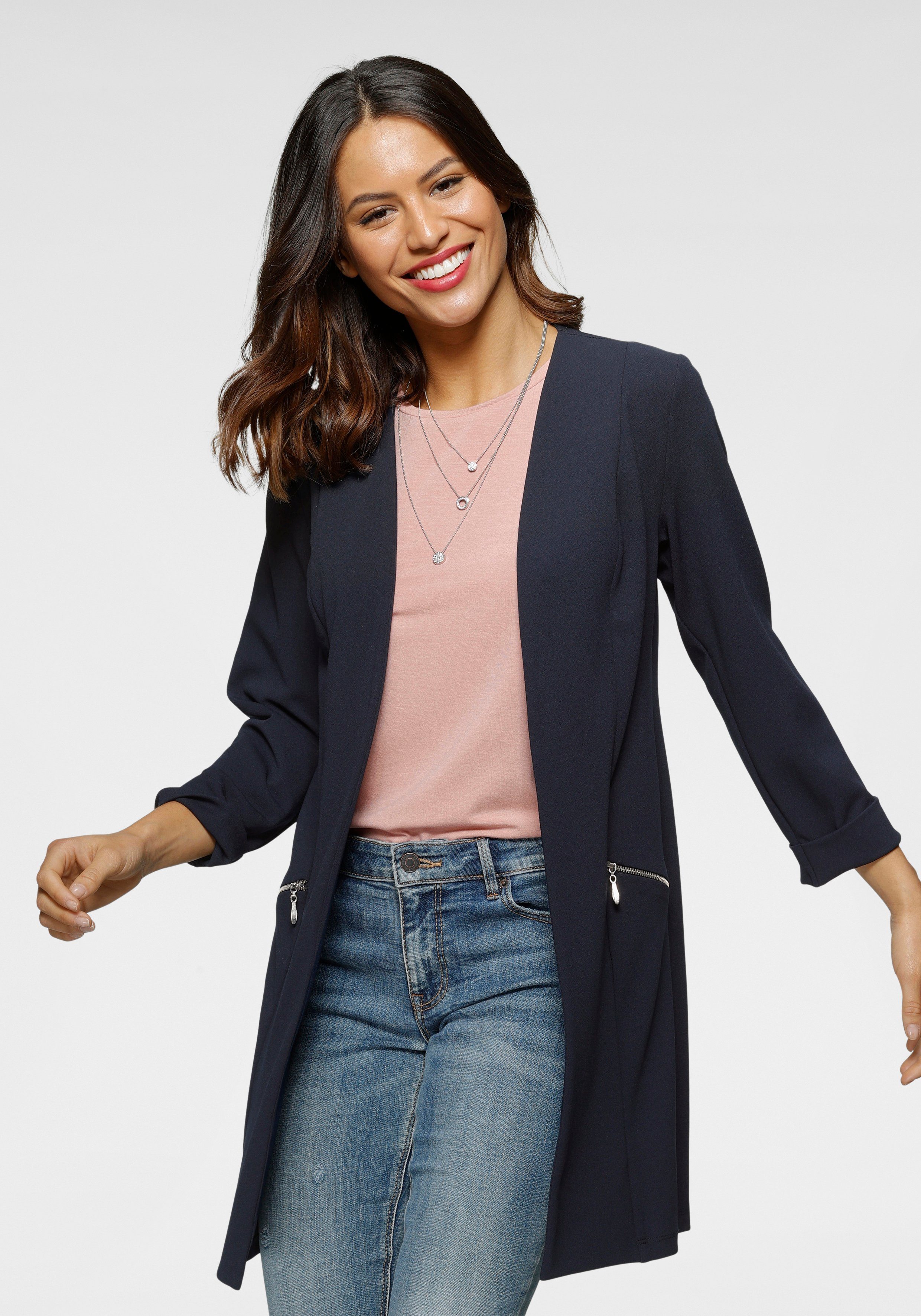 Blaue Longblazer für Damen online kaufen | OTTO