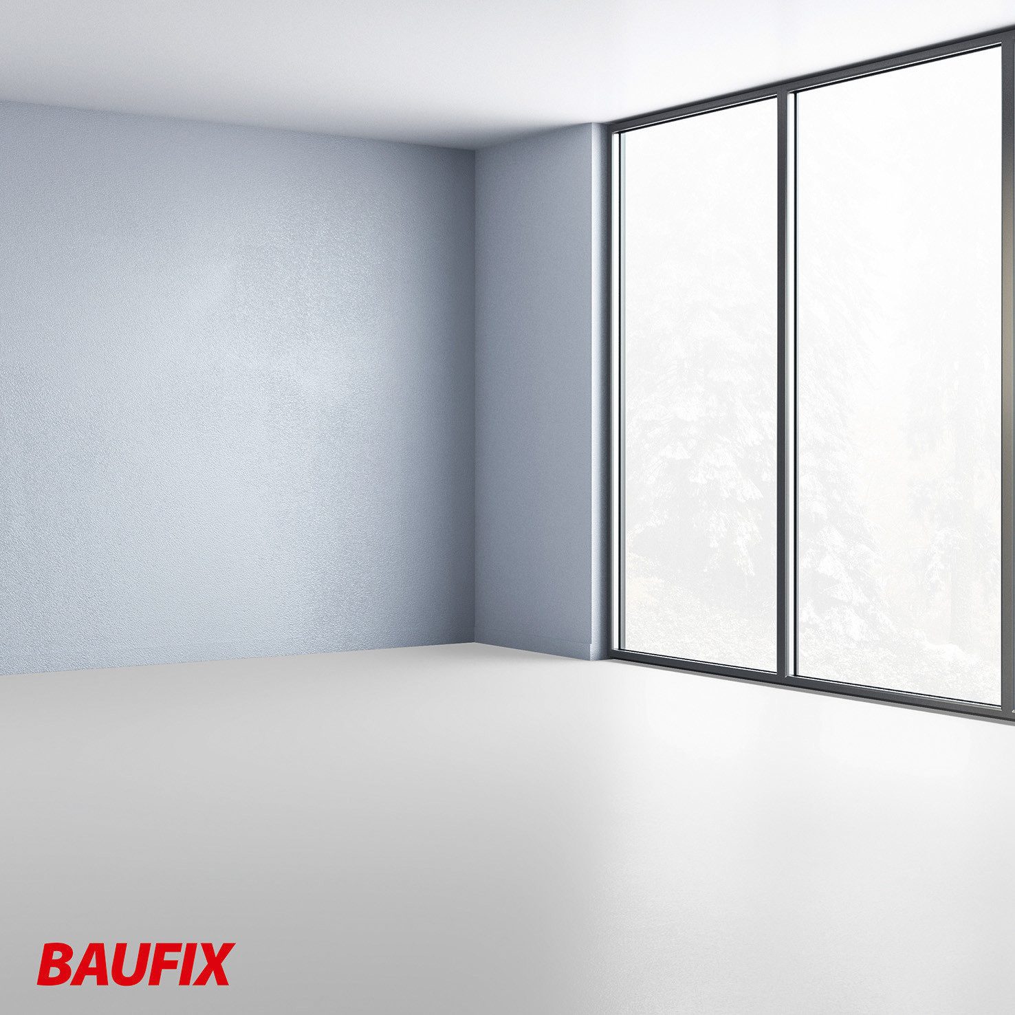 Baufix Acryl-Flüssigkunststoff matt, 5 Liter für ca. 30m², Beton- und Bodenfarbe, Schutzanstrich für Beton, Estrich und Zementfaserplatten