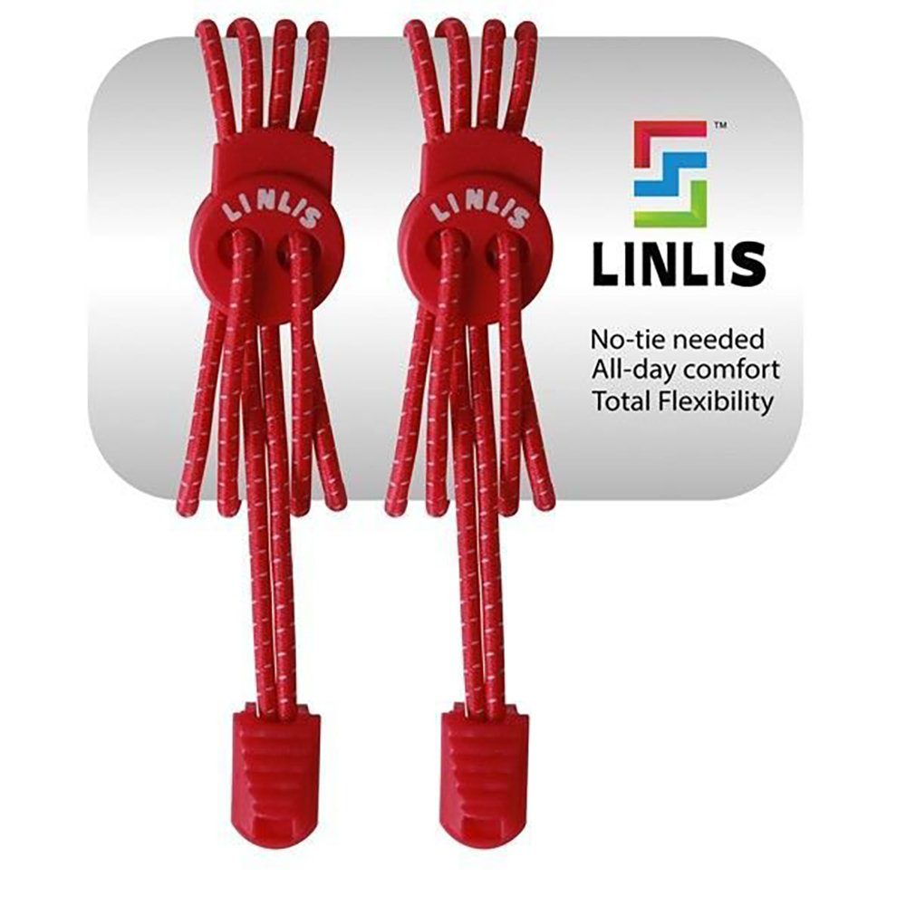 LINLIS Schnürsenkel Elastische Schnürsenkel ohne zu schnüren LINLIS Stretch FIT Komfort, Wasserresistenz Strapazierfähig Anwenderfreundlich 27 prächtige Farben