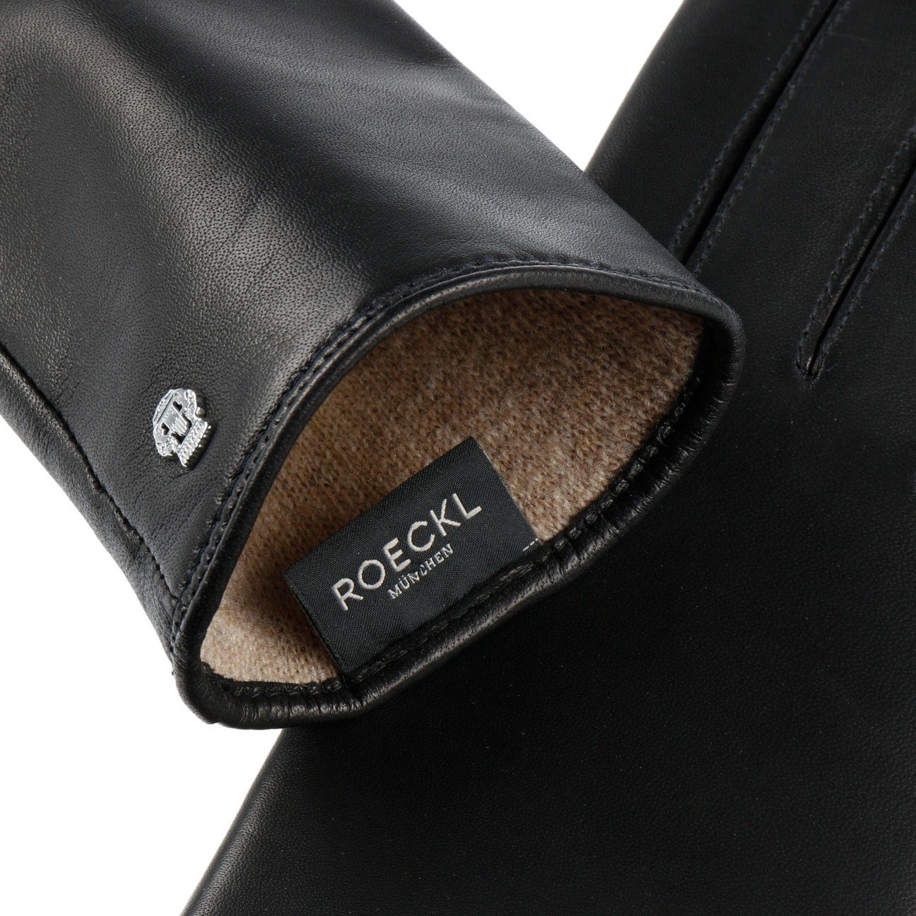 Roeckl Lederhandschuhe (1-St) Nappalederhandschuhe mit Futter günstig online kaufen