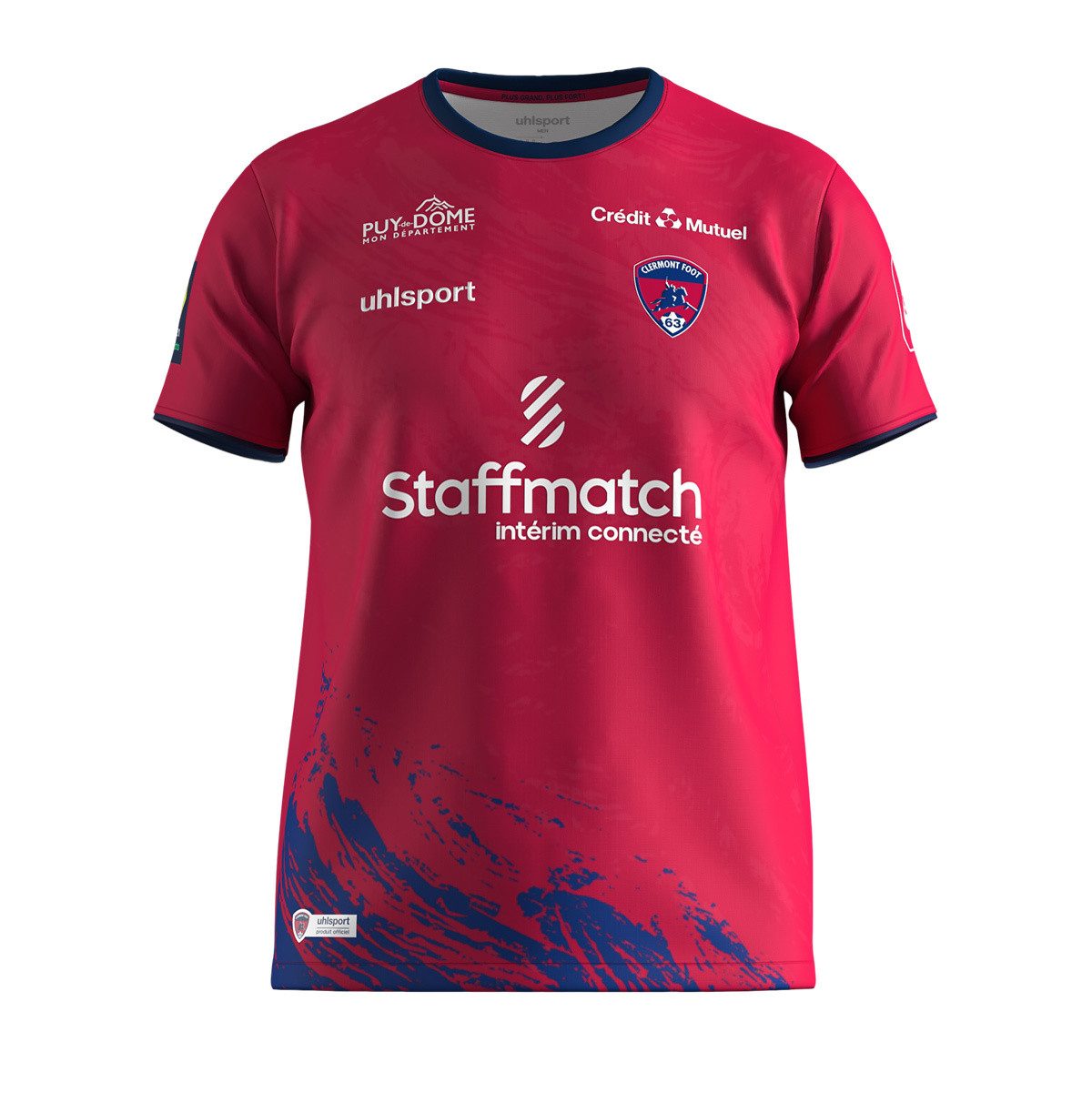 uhlsport Trainingsshirt Trikot Clermont Foot Home 23/24 (1-tlg., Trikot) at günstig online kaufen