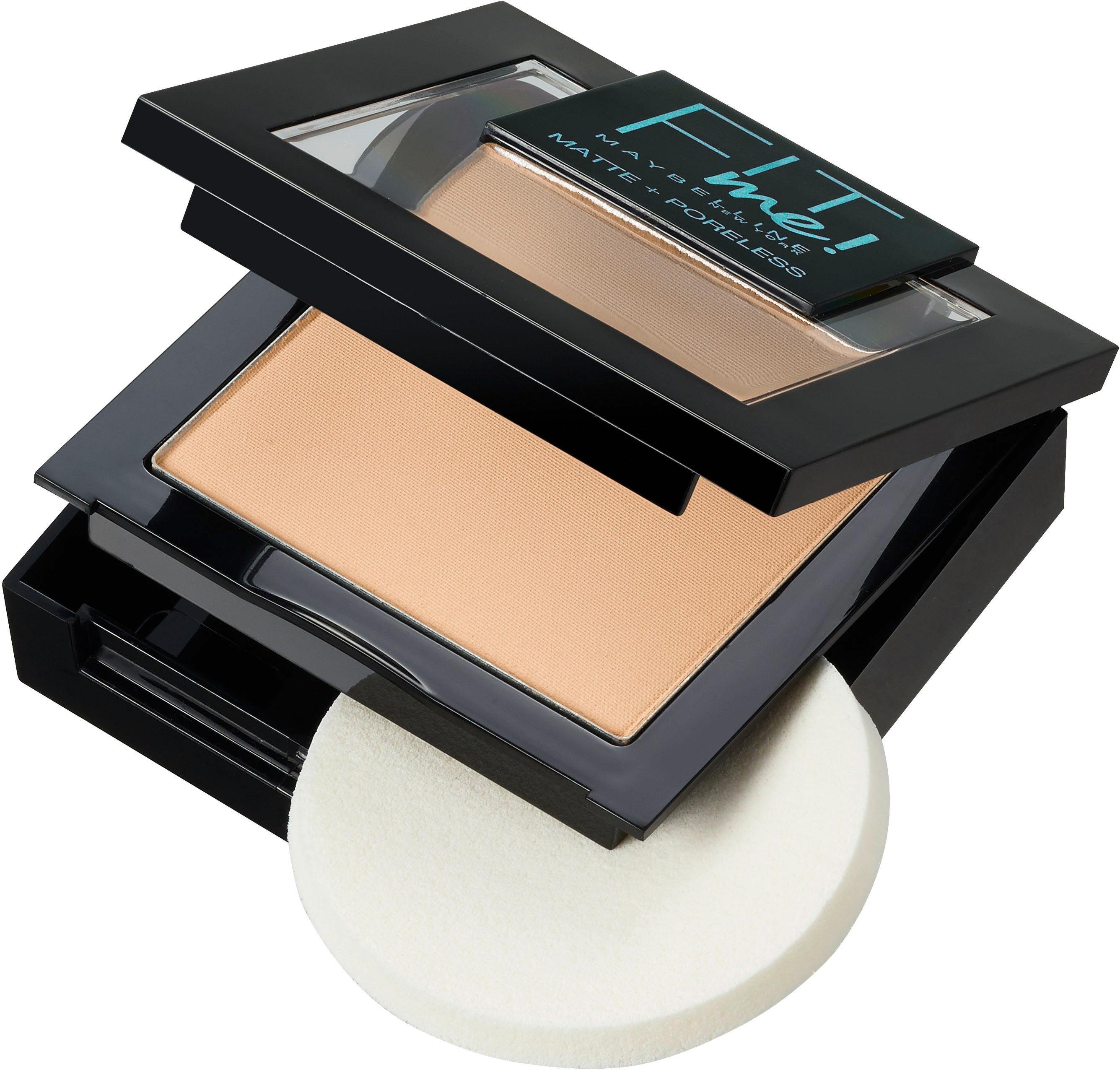 MAYBELLINE NEW YORK Puder FIT ME! COMPACT POWDER, mit langanhaltender Formel