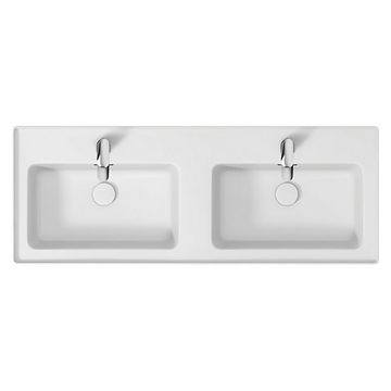 KOLMAN Waschbeckenunterschrank Badmöbel Set CREA 120 Badezimmerschrank mit Schubladen & Keramikwaschbecken