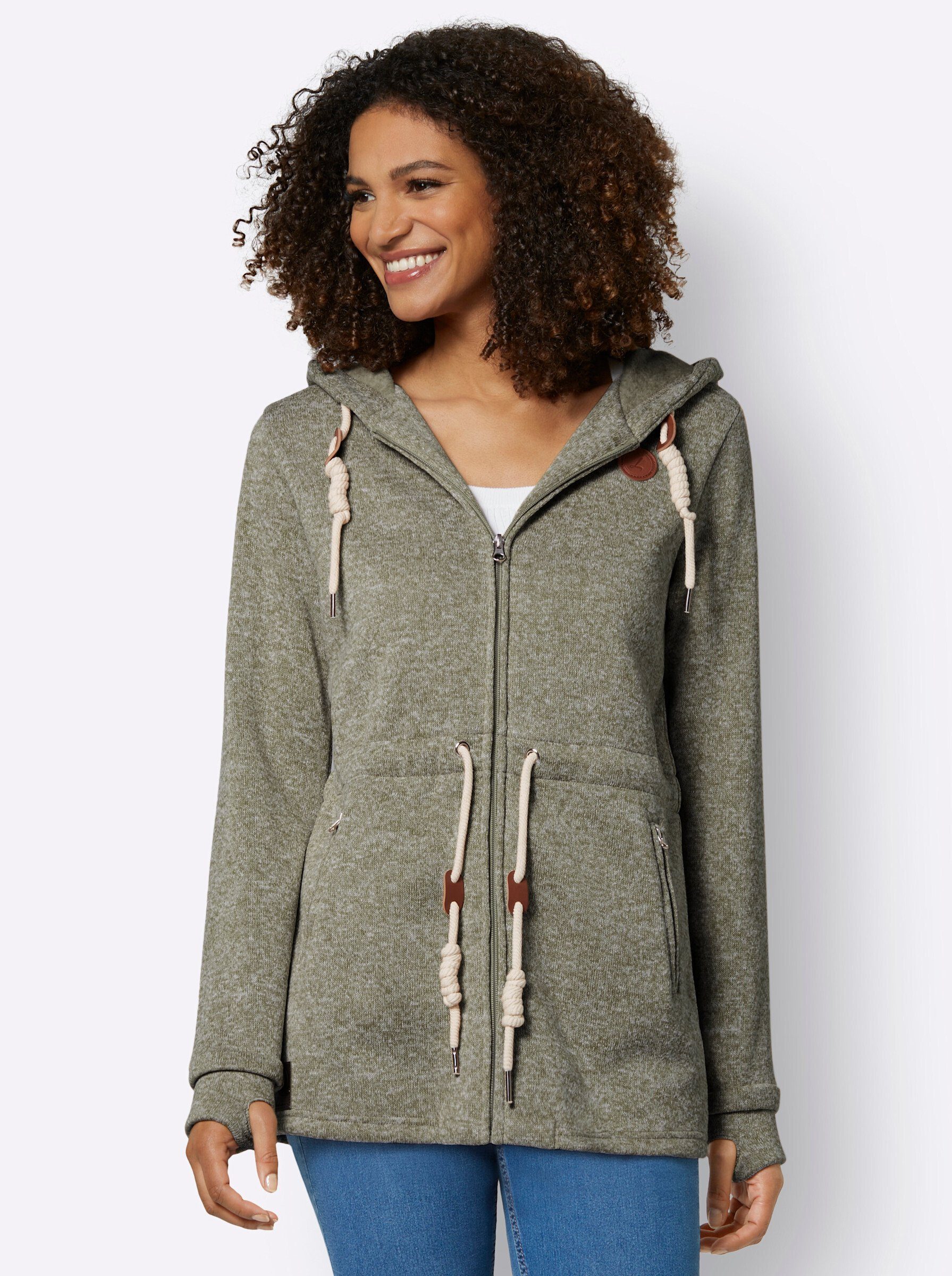 Witt Fleecejacke Strickfleecejacke günstig online kaufen