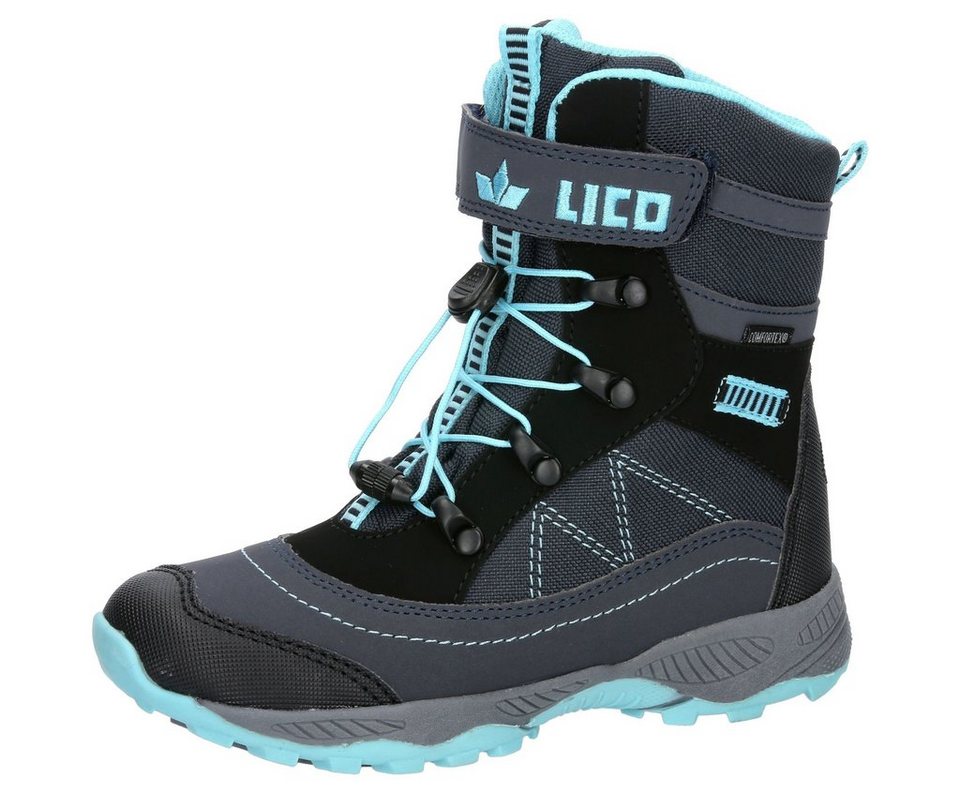 Lico Winterboot Sundsvall VS Winterstiefel, Schnellschnürsystem mit  Reißverschluss