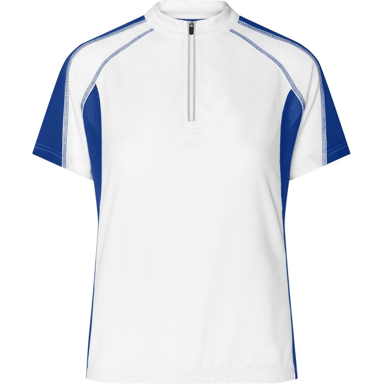 James & Nicholson Radtrikot Feminin tailliertes Damen Bikeshirt JN419 Angenehm leichtes und atmungsaktives CoolDry®-Gewebe