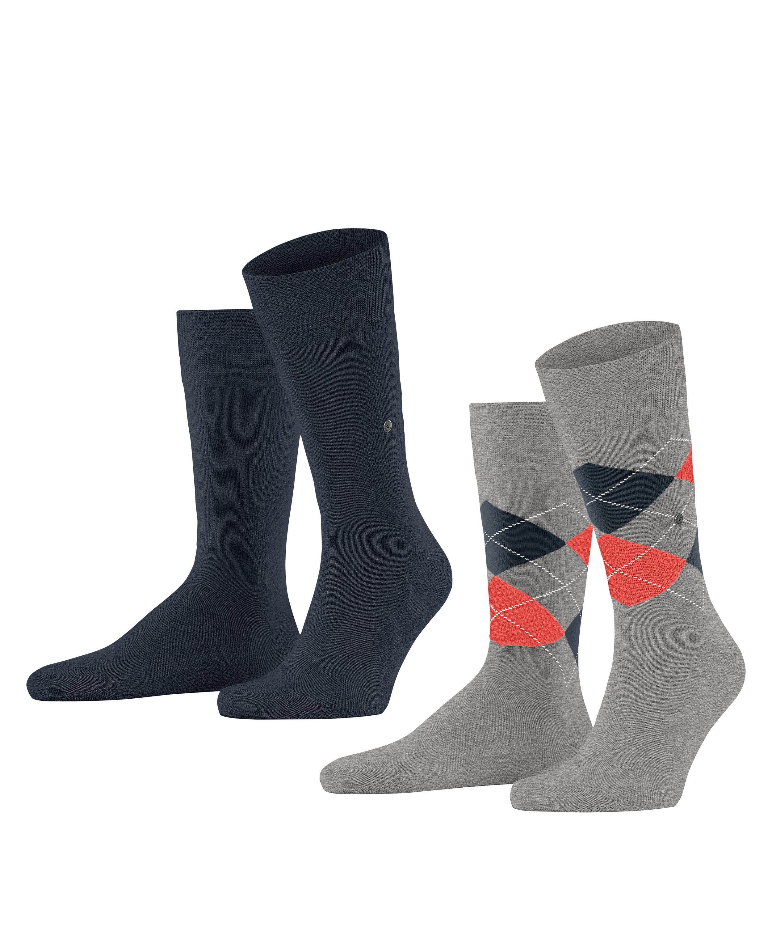 Burlington Socken Everyday Argyle Mix 2-Pack