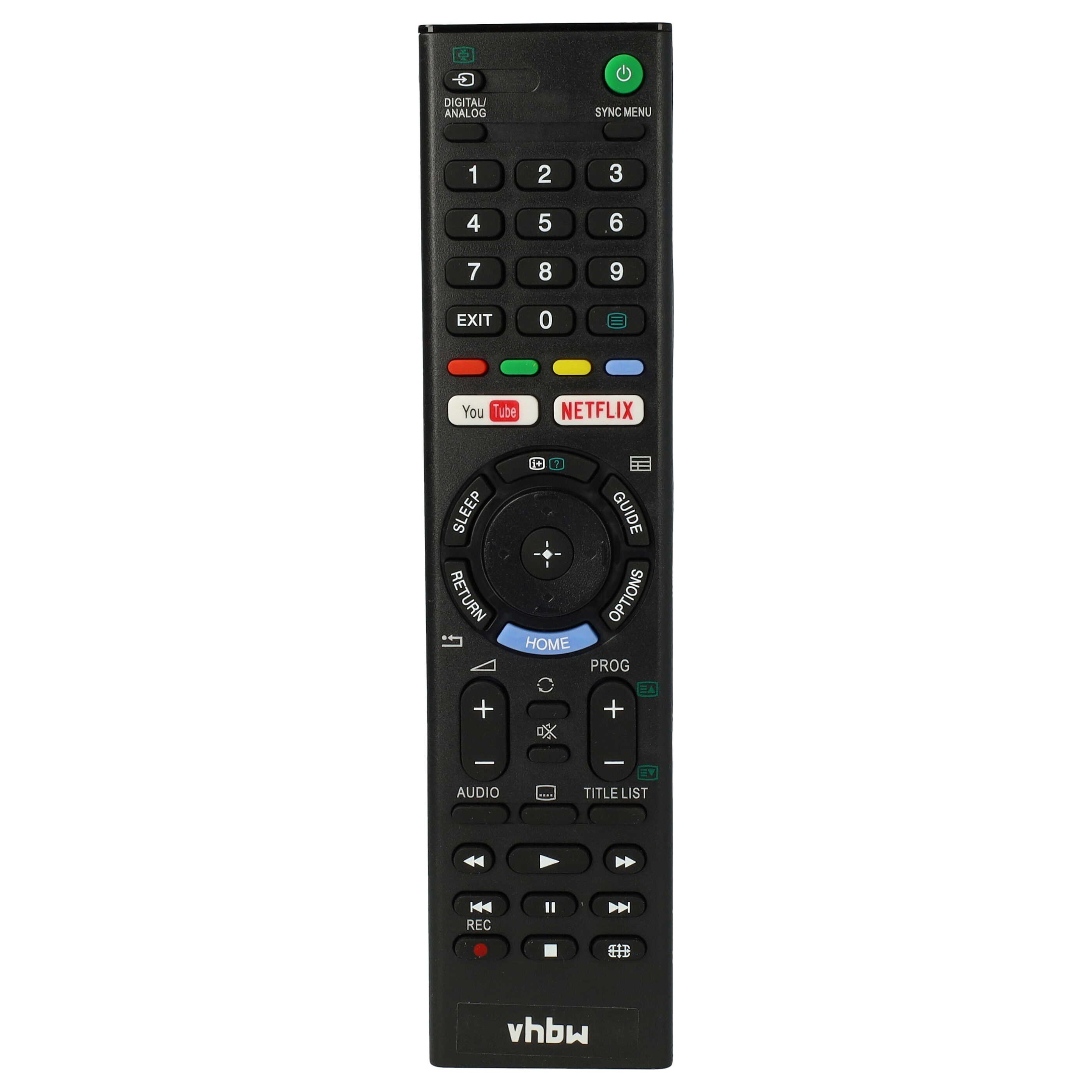 vhbw Ersatz für Sony RMT-TX300E für TV, Video Audio & Konsole Fernbedienung