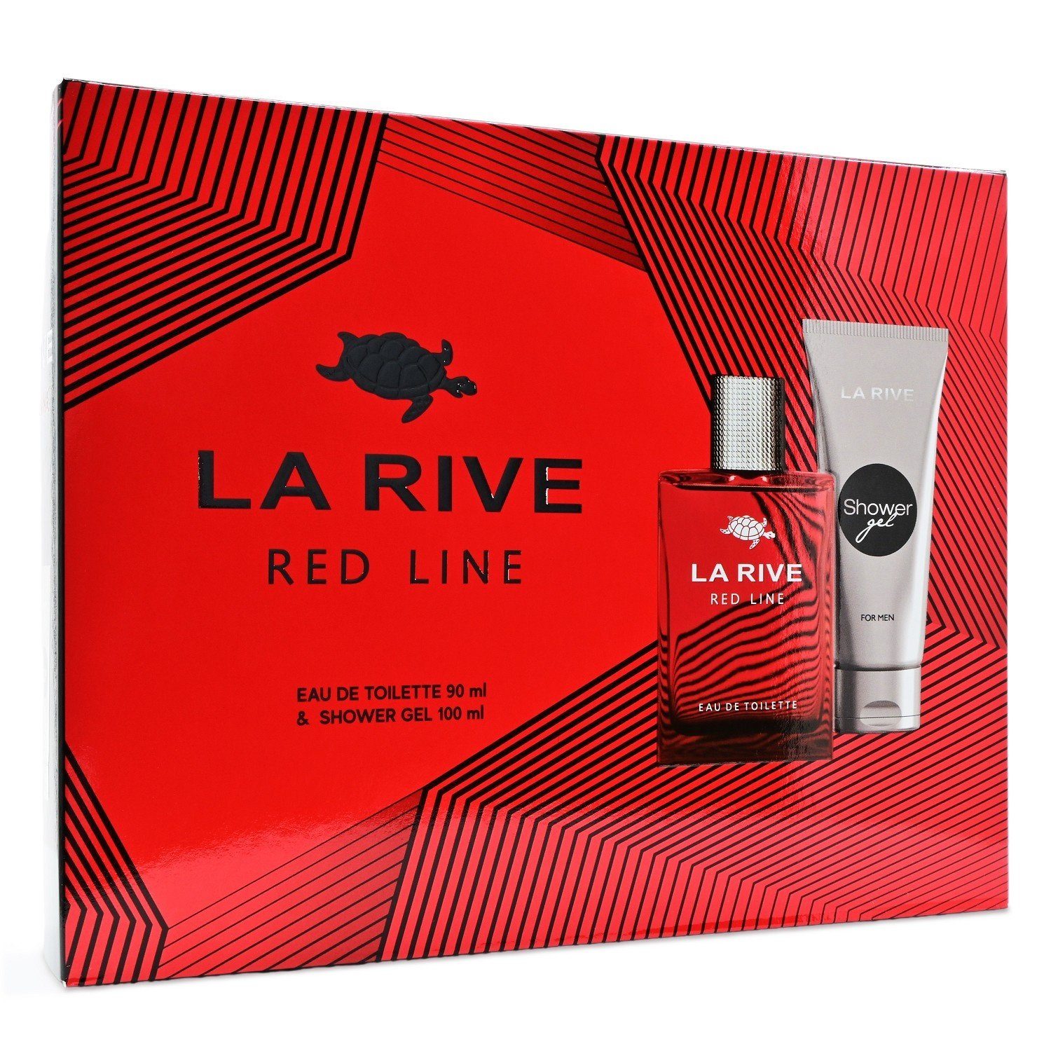& Duft-Set Geschenkset RIVE - Red La Toilette - Rive de Line Eau Duschbad LA