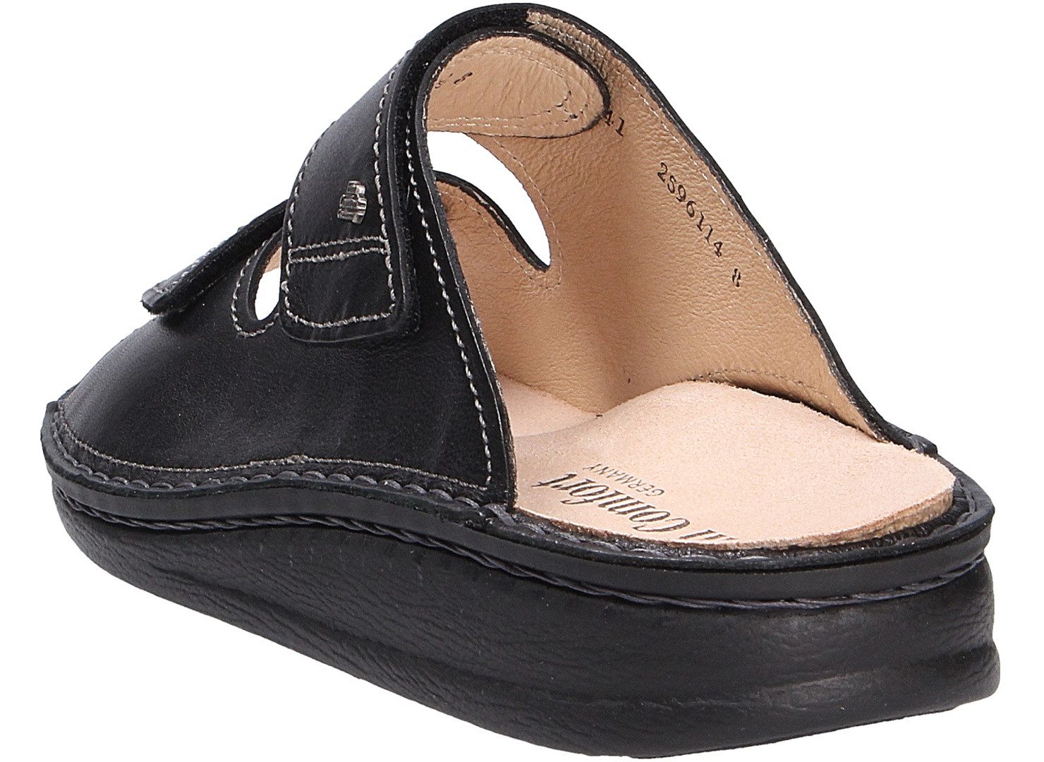 Finn Comfort Finn Comfort Herren Pantolette RIAD schwarz Größe Pantolette