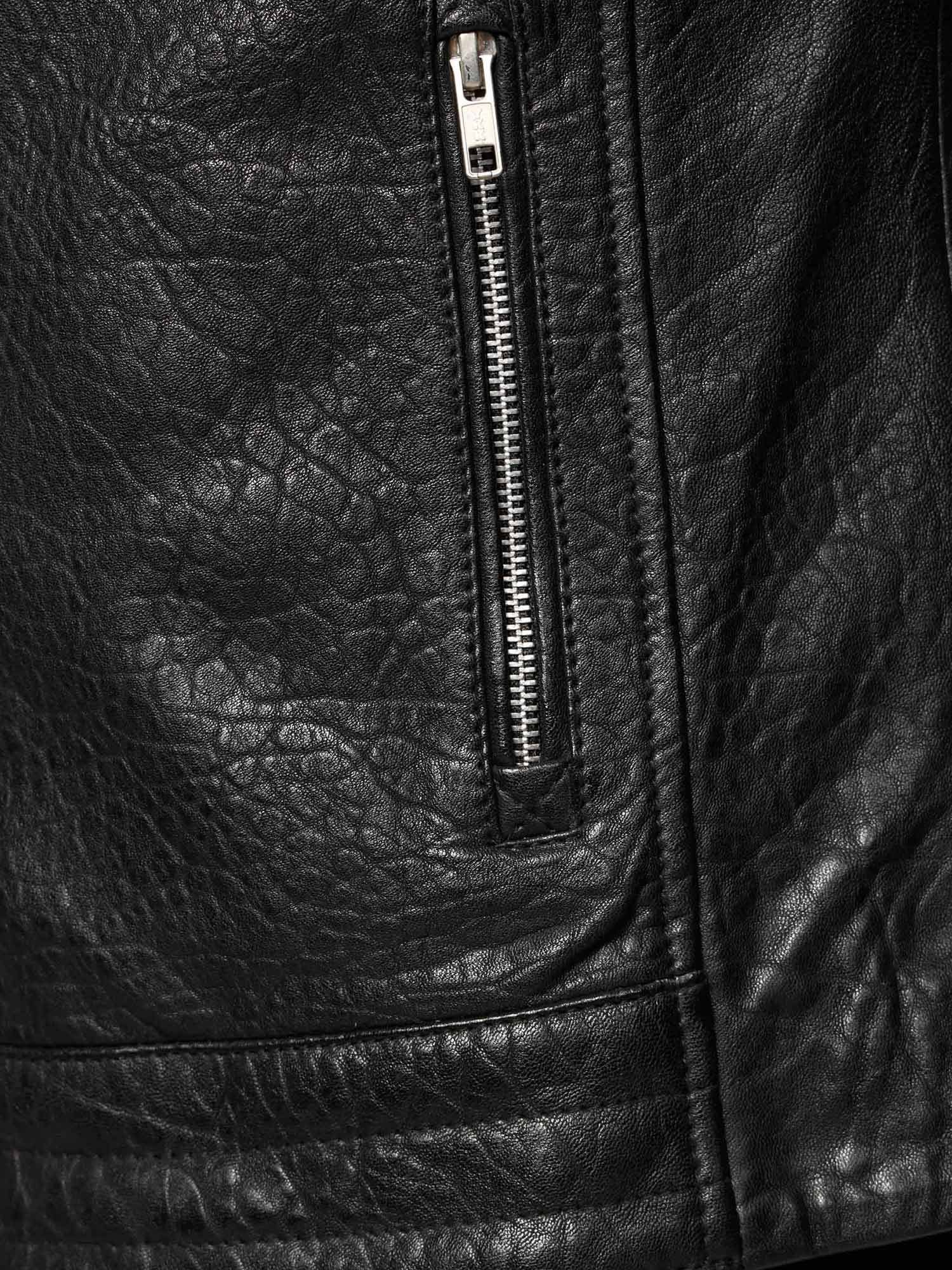 Lederjacke A803