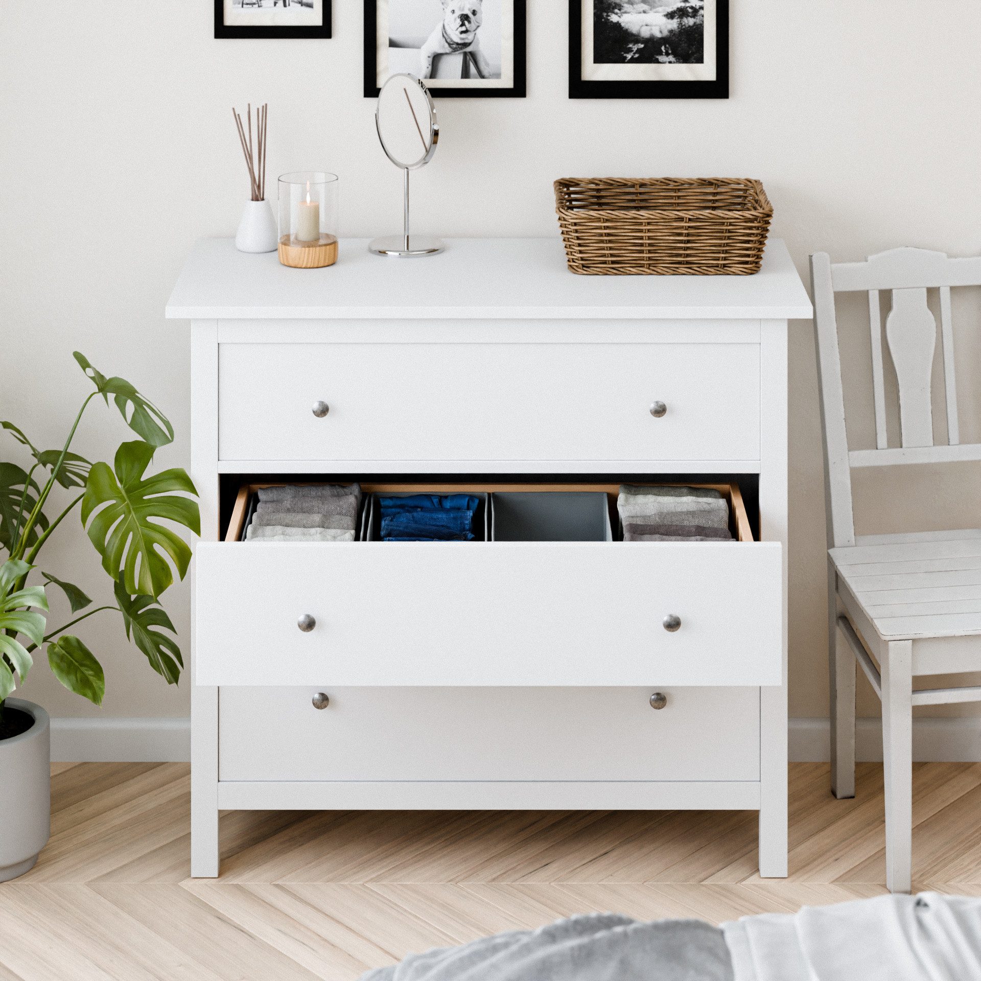 Clutter Cover Organizer für Hemnes Kommode (4er-Set), Boxen für Schublade günstig online kaufen