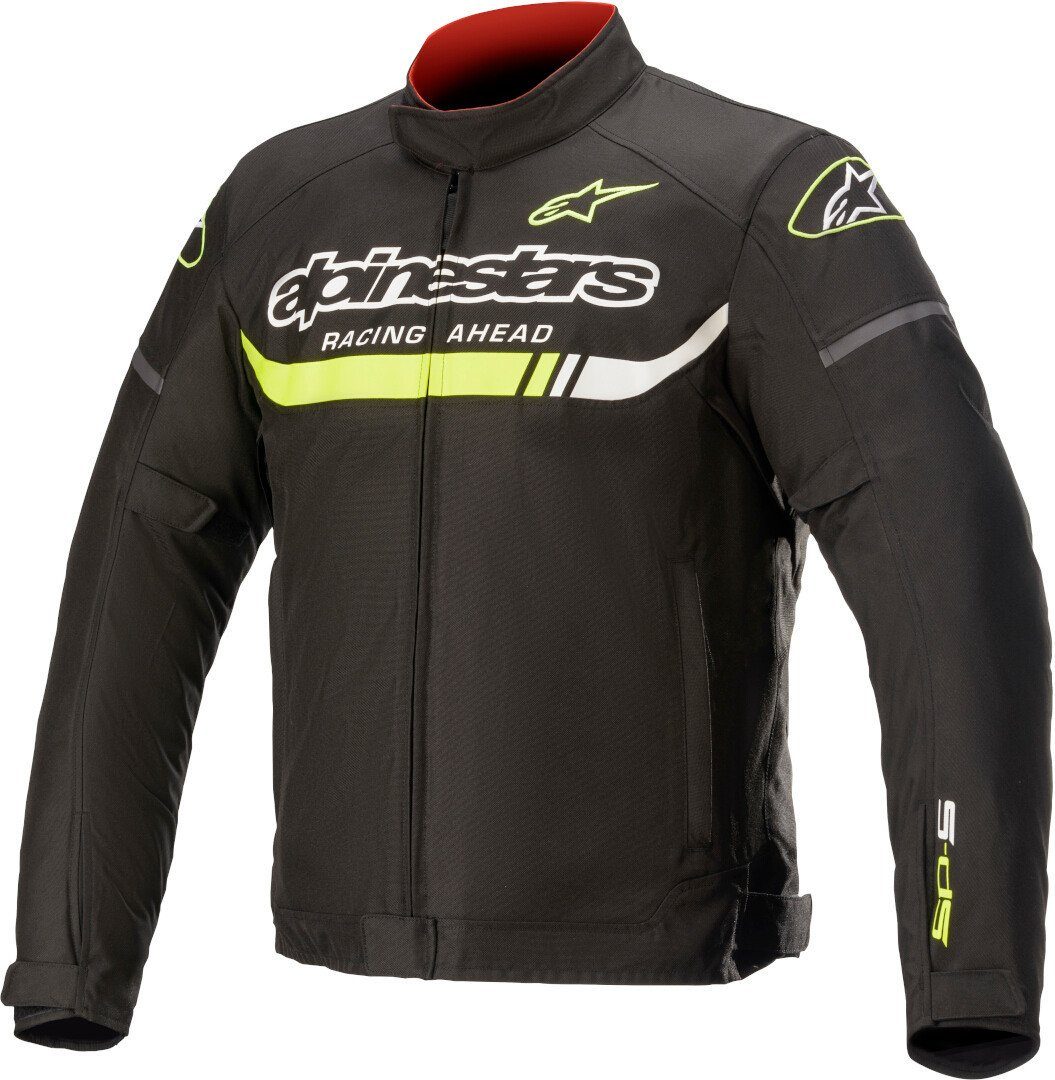 Alpinestars Motorradjacke T-SP S Ignition Wasserdichte Motorrad Textiljacke herausnehmbares Innenfutter,wasserdicht