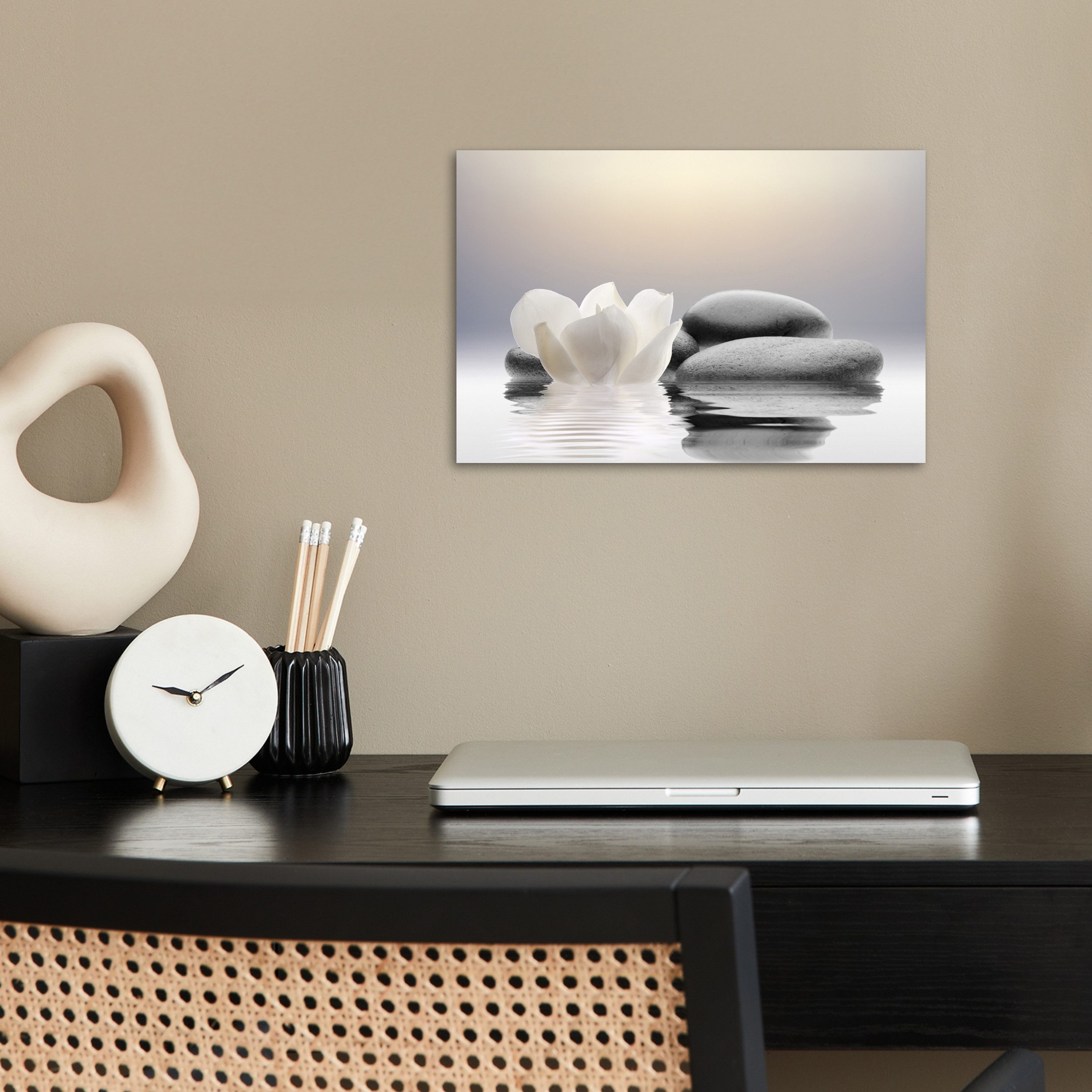 MuchoWow Poster Steine - Lotus - günstig online kaufen