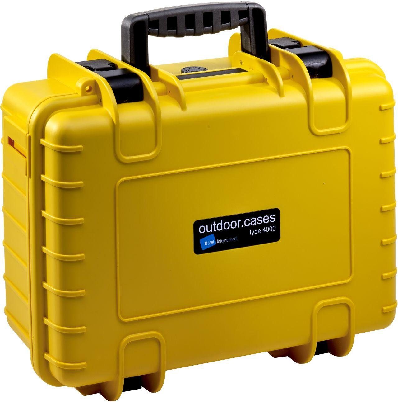 Case Typ gelb B&W 4000 Zubehör Avata DJI B&W International Drohne
