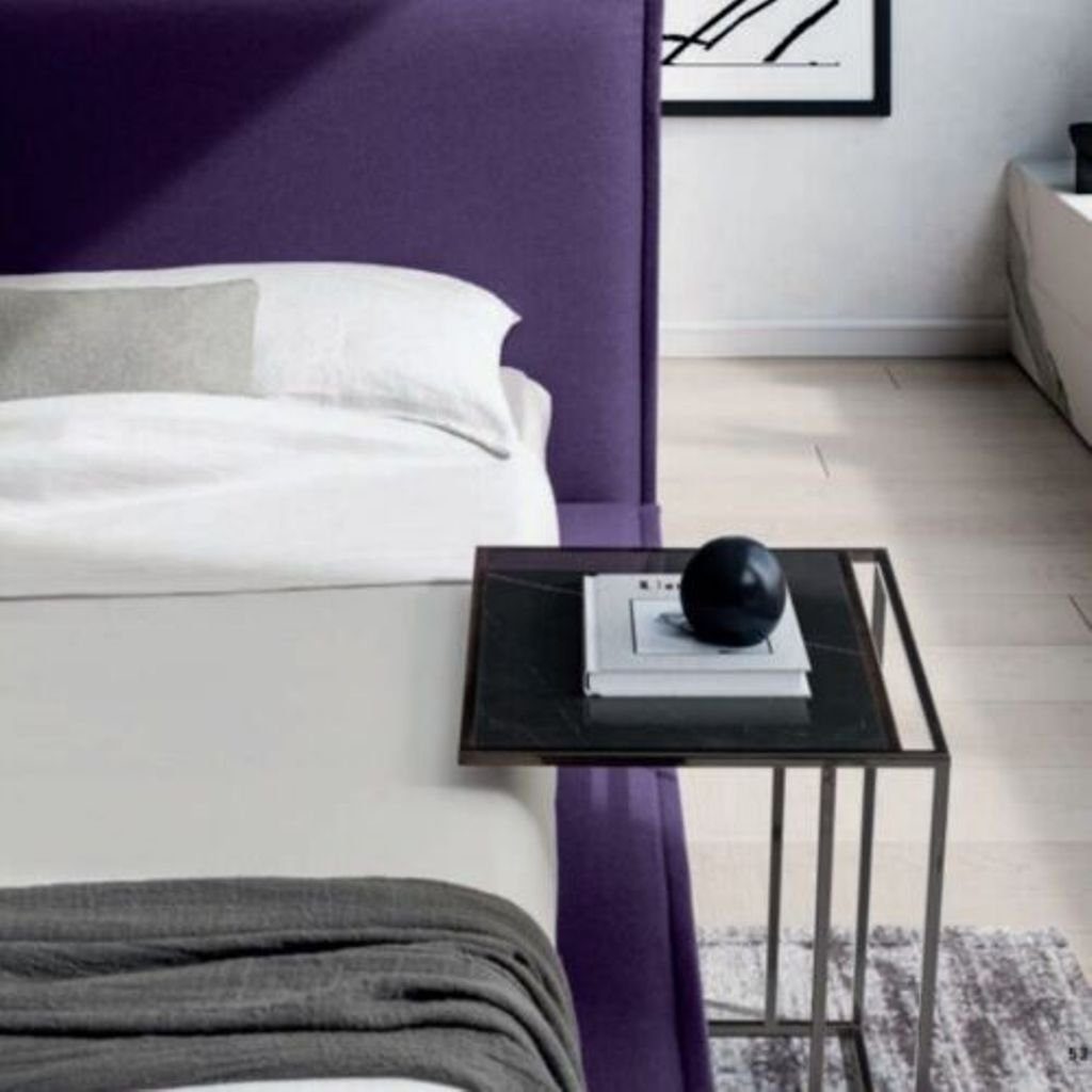 140x200cm Bett Doppel JVmoebel Luxus Zimmer Polsterbett, Betten Design Schlaf Polster