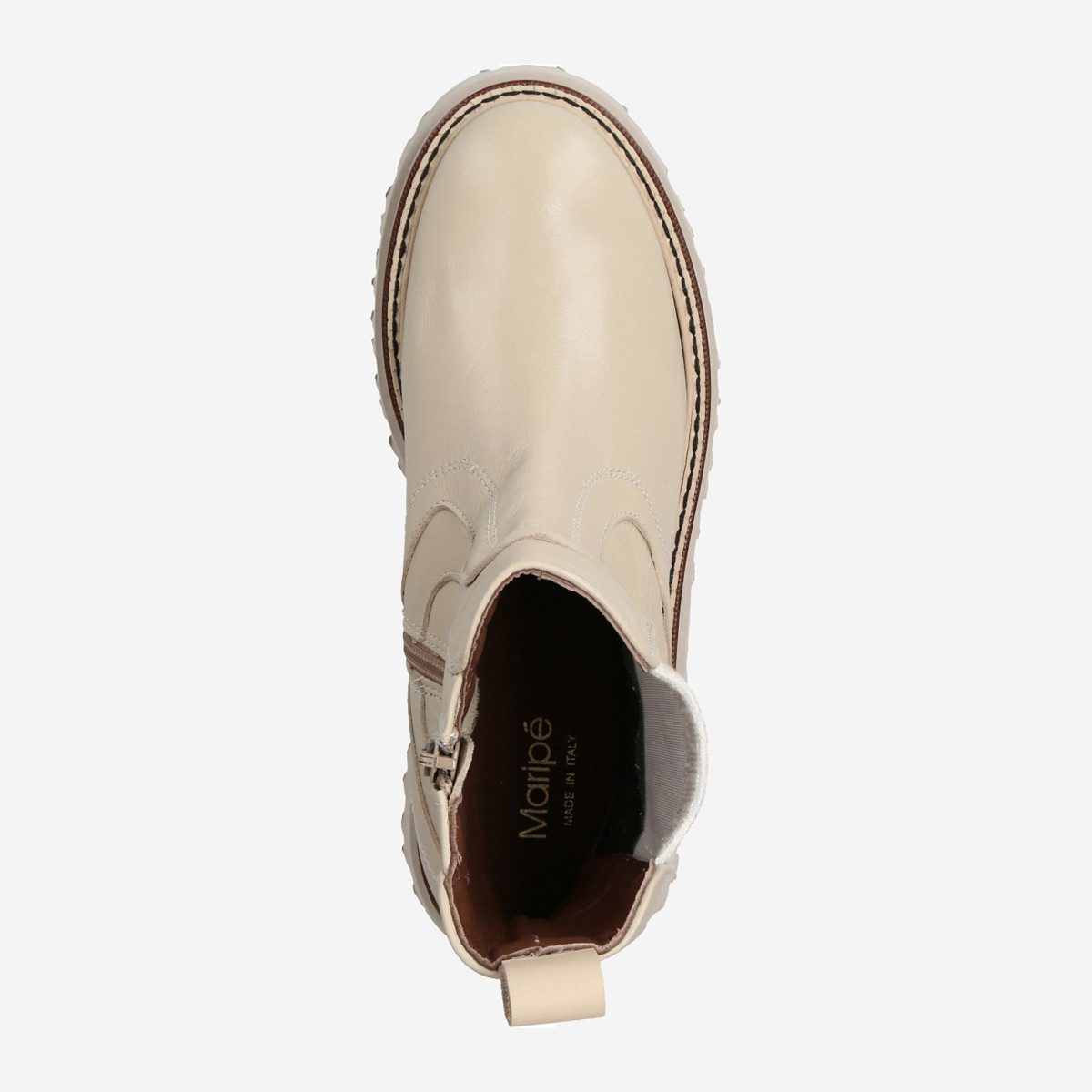 Maripé Maripé BEATRICE AVORIO, Stiefeletten, Beige, Damen Stiefelette