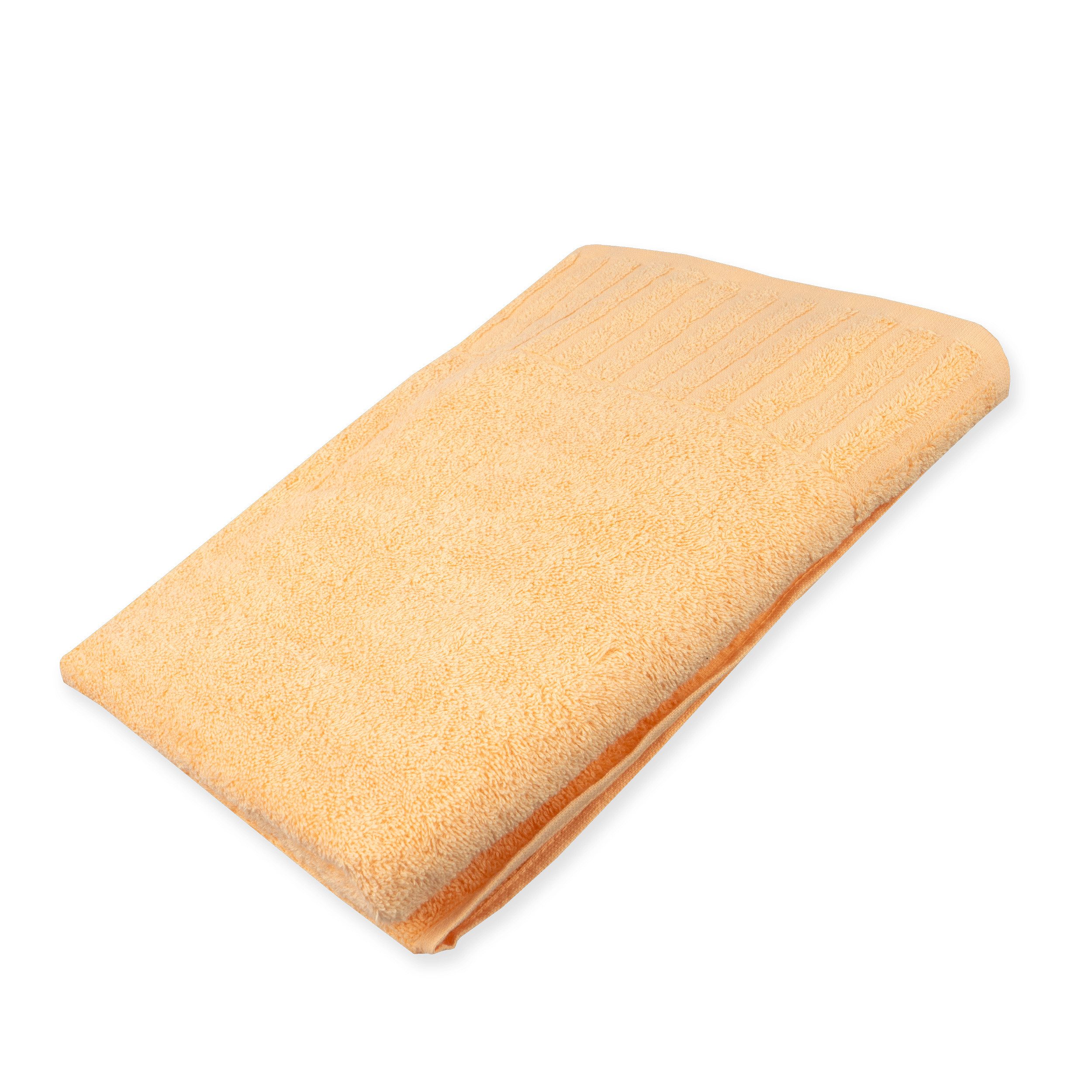 Casa Colori Duschtuch Uni, Frottier (1-St), günstig online kaufen
