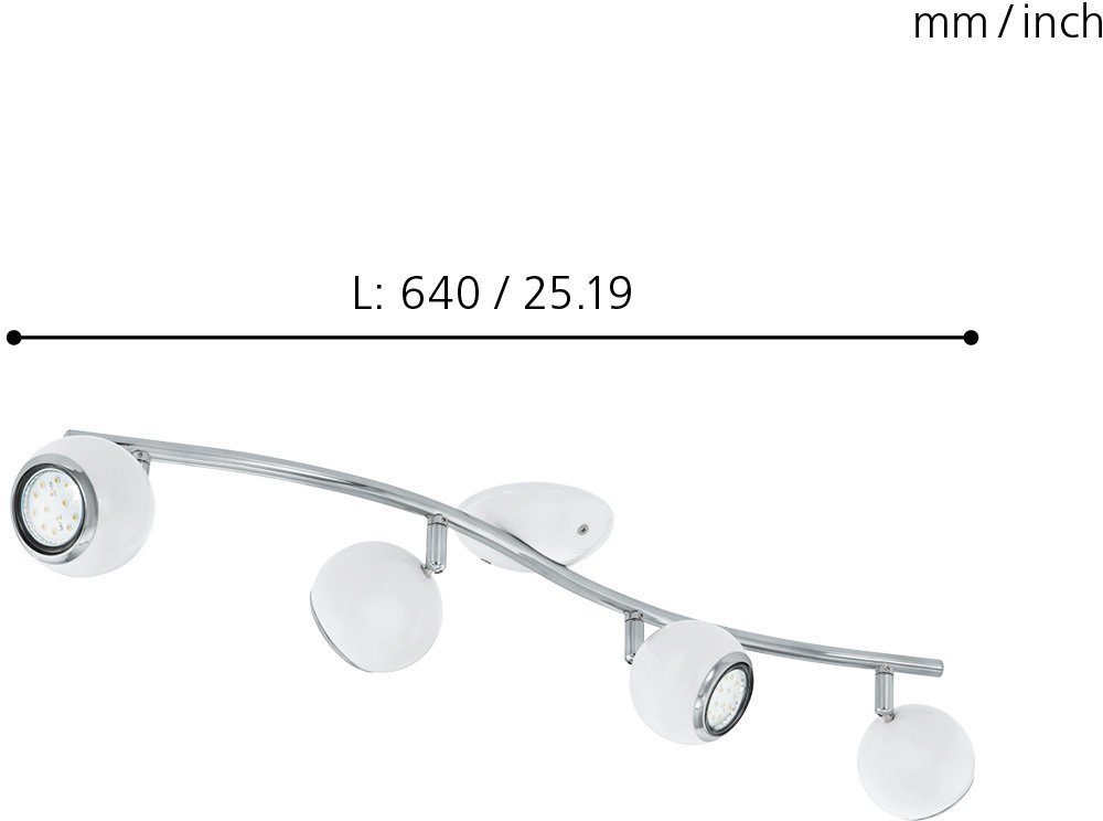 EGLO LED Deckenspots BIMEDA, LED wechselbar, günstig online kaufen