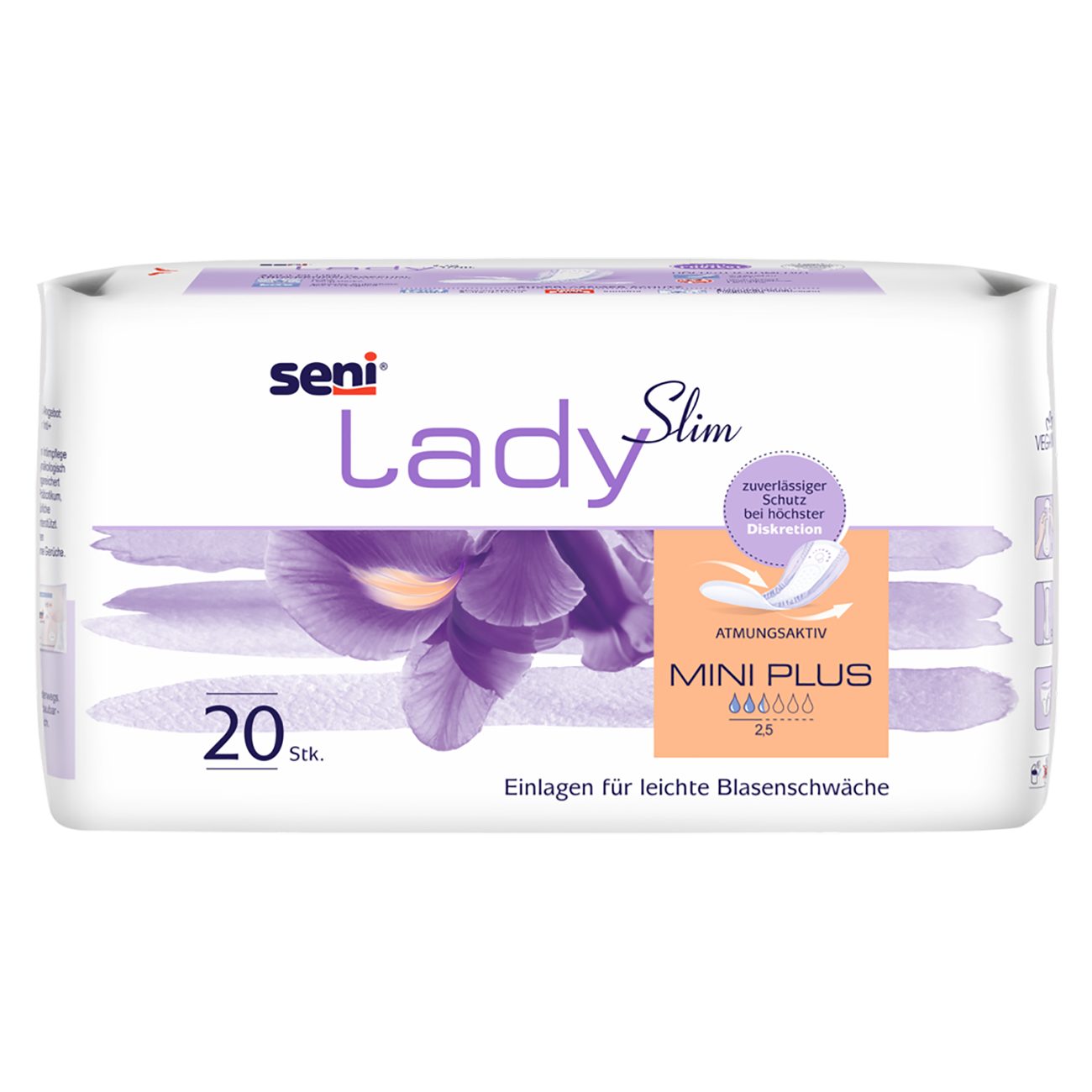 seni Inkontinenz-Einlage Seny Lady Slim Mini Plus, 20-St.