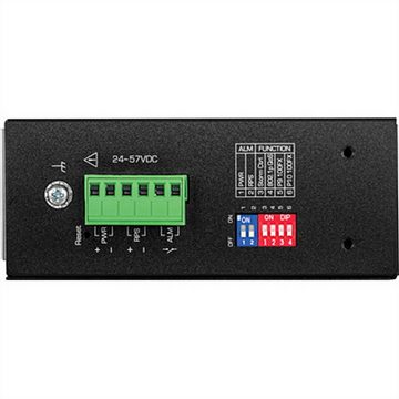 Trendnet TI-PG102i 10-Port DIN-Rail Switch Industrial Gigabit Managed PoE+ Netzwerk-Switch