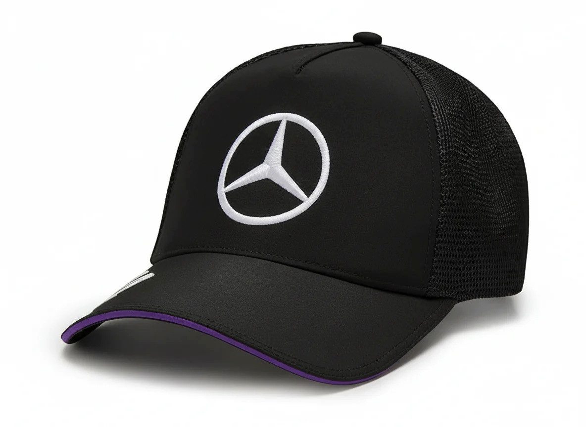 Mercedes AMG Petronas Baseball Cap MERCEDES AMG PETRONAS F1 Trucker Kappe - Schwarz - Cap