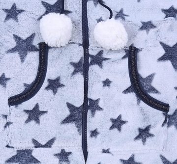 Sarcia.eu Pyjama Einteiliger Schlafanzug/Pyjama mit Sternen-Print S