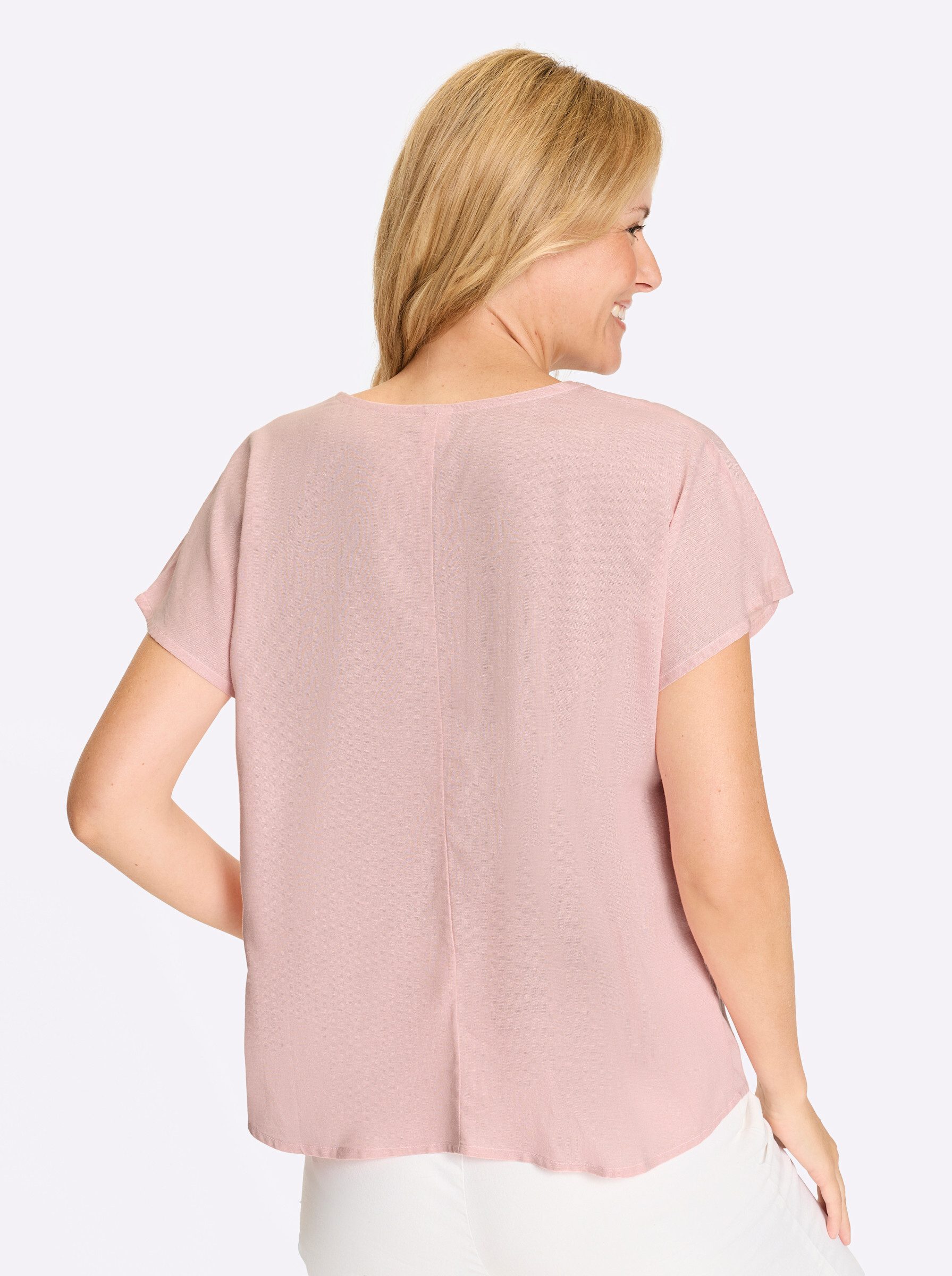 Sieh an! Klassische Bluse Schlupfbluse günstig online kaufen