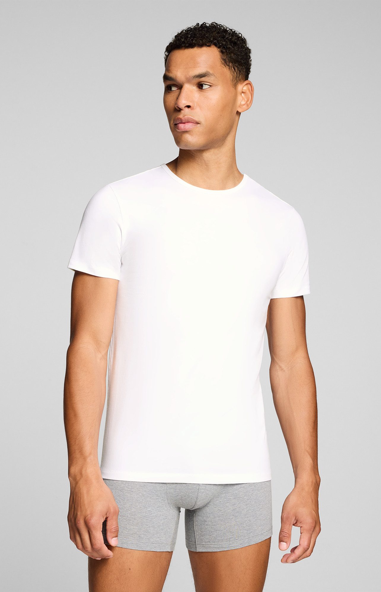 Levi's® T-Shirt LEVIS MEN SOLID CREW (2er Pack) mit Rundhalsausschnitt