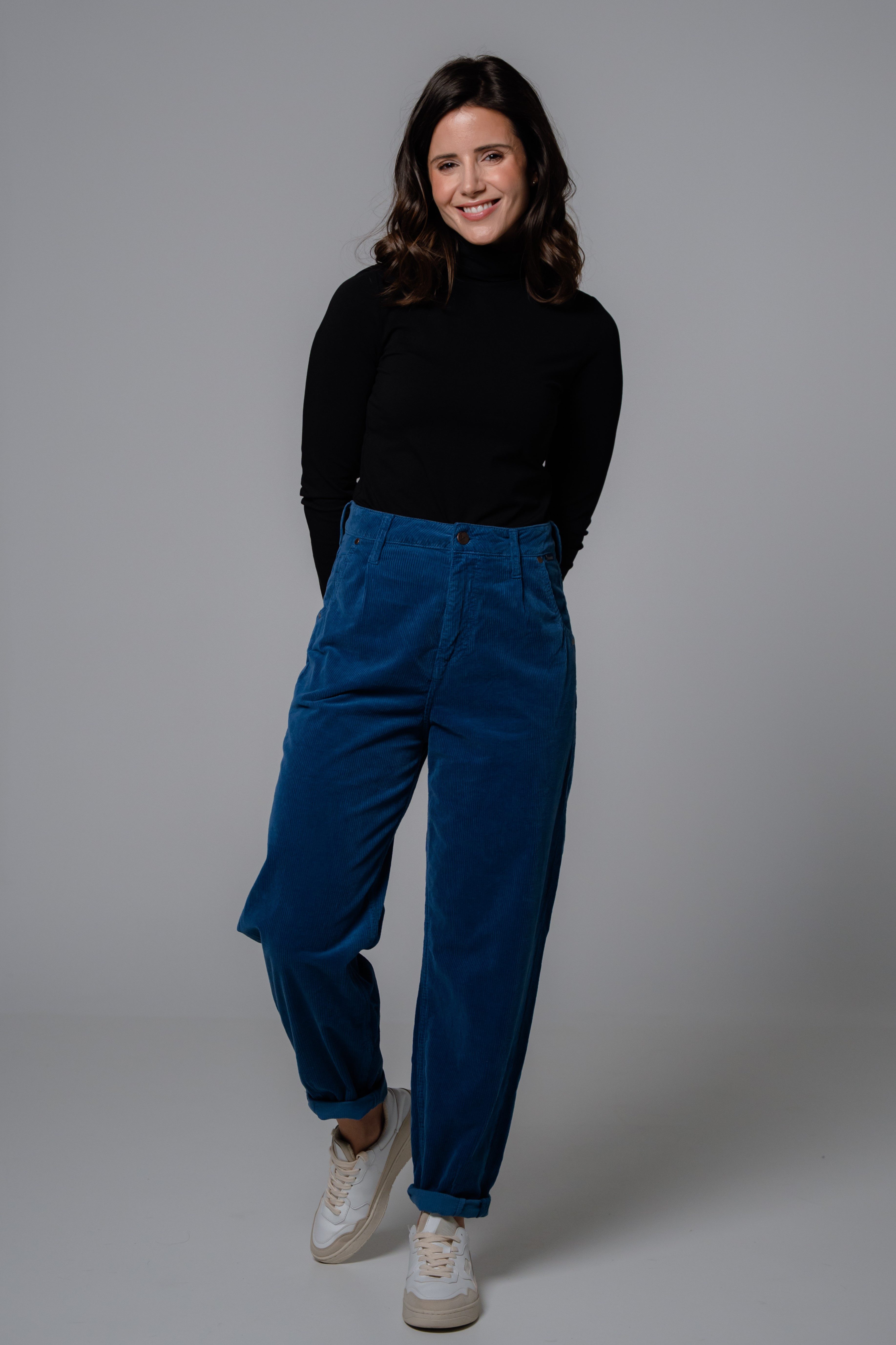 Feuervogl Cordhose fv-Bel:la Balloon, High Waist