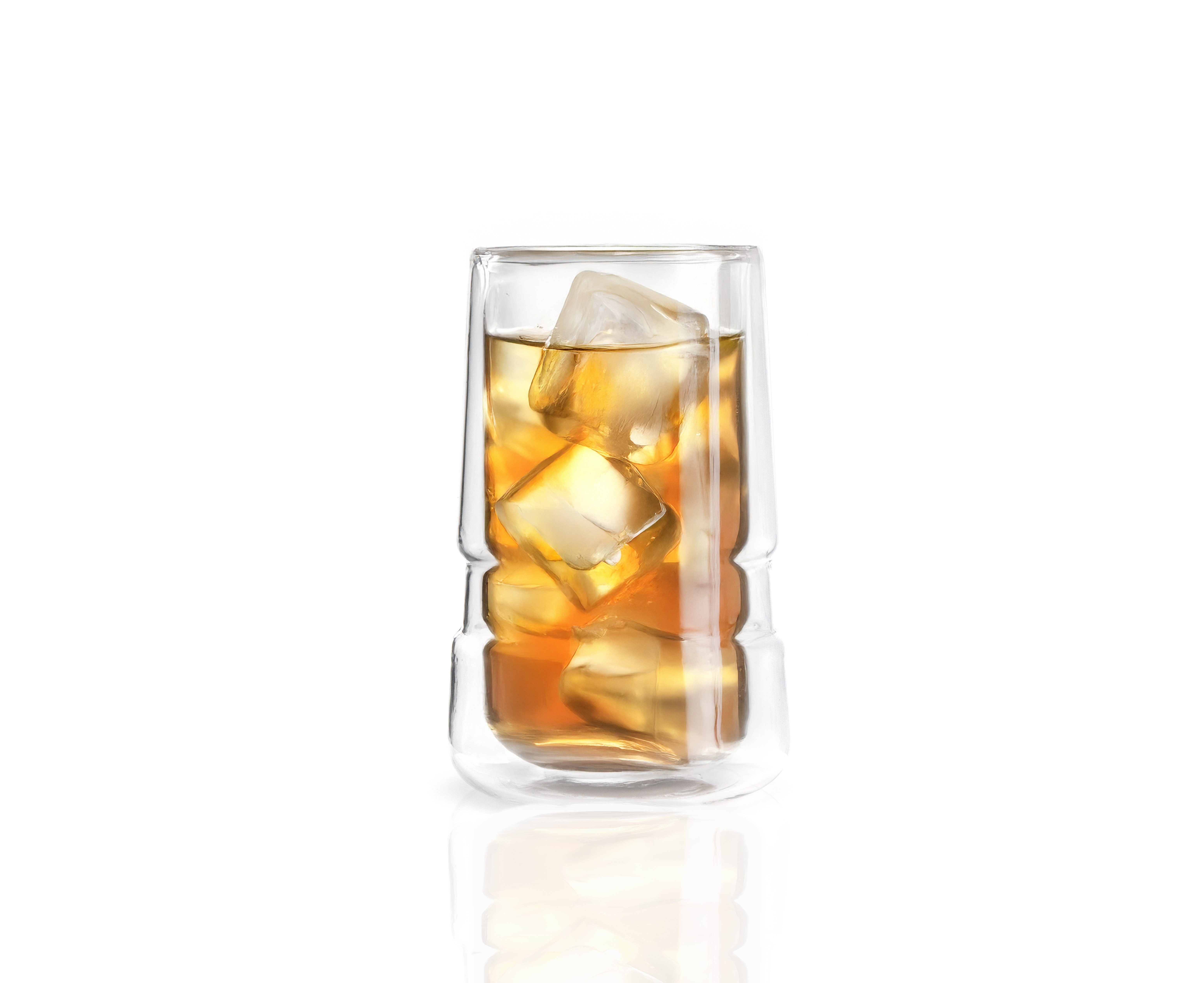 Kemes Glas Latte Macchiato Gläser Doppelwandige Thermogläser, 4-tlg., Glas