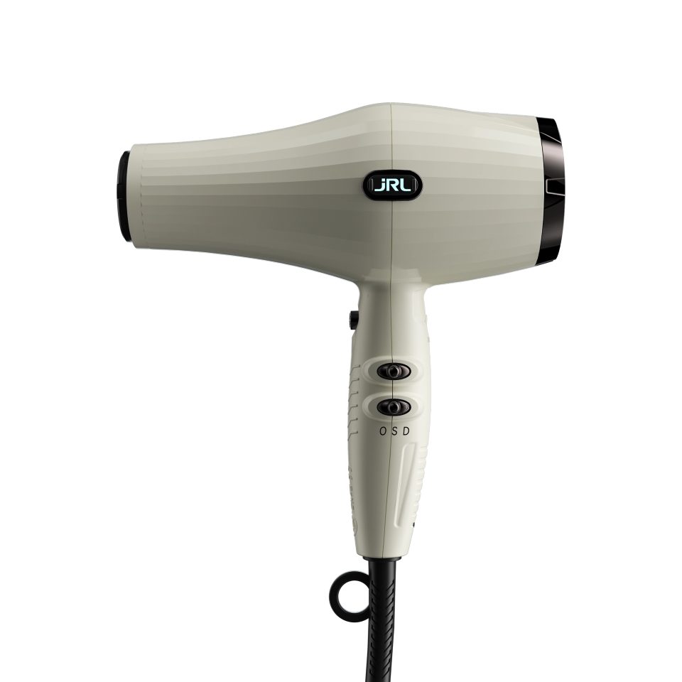 JRL Haartrockner JRL Diamante Forte Pro Lite Professional Haartrockner, 2400 W, 3-teiliges Set, Graphene-Heat-Conductors, Turbo-Modus, LED-Statusanzeige