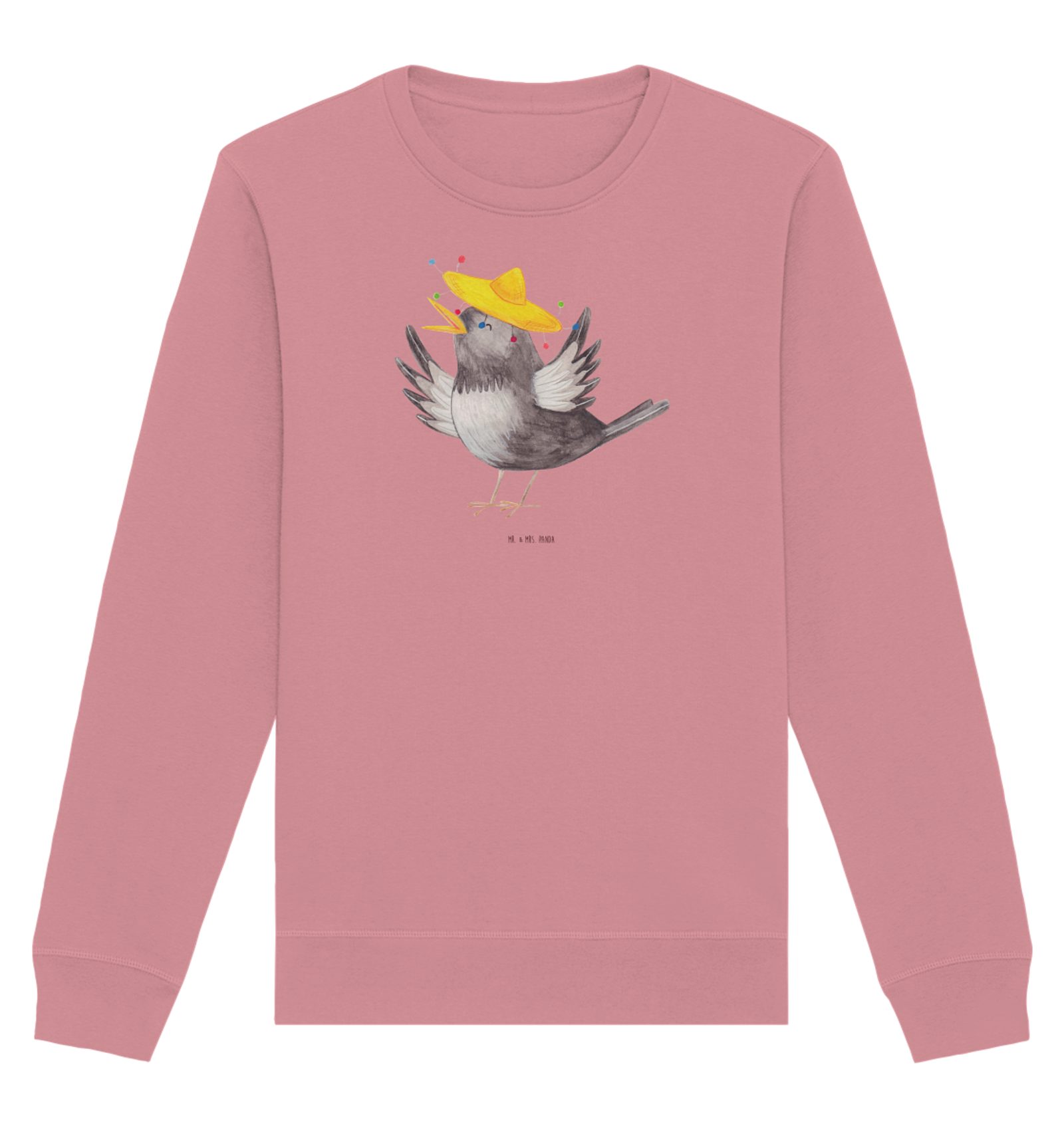 Longpullover Rabe Sombrero Größe L - Canyon Pink - Geschenk, Pullover, Unisex, frö