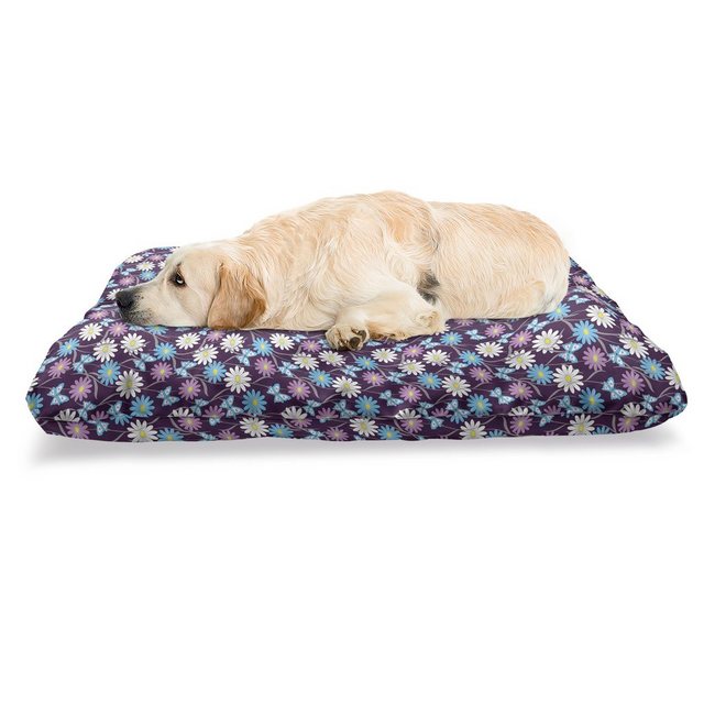 Abakuhaus Hundematratze “beissfestes Kissen für Hunde und Katzen mit abnehmbaren Bezug”, Blume Sommersaison Gänseblümchen-Muster